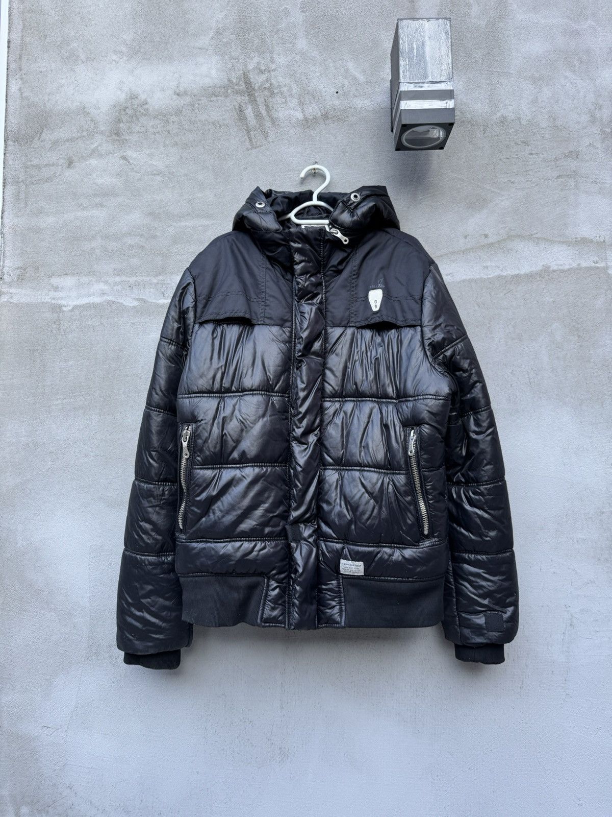 G-Star G-STAR RAW SHINY PUFFER JACKET Y2K GORPCORE RARE VNT ARCHIVE Size US XL / EU 56 / 4 - 1 Thumbnail