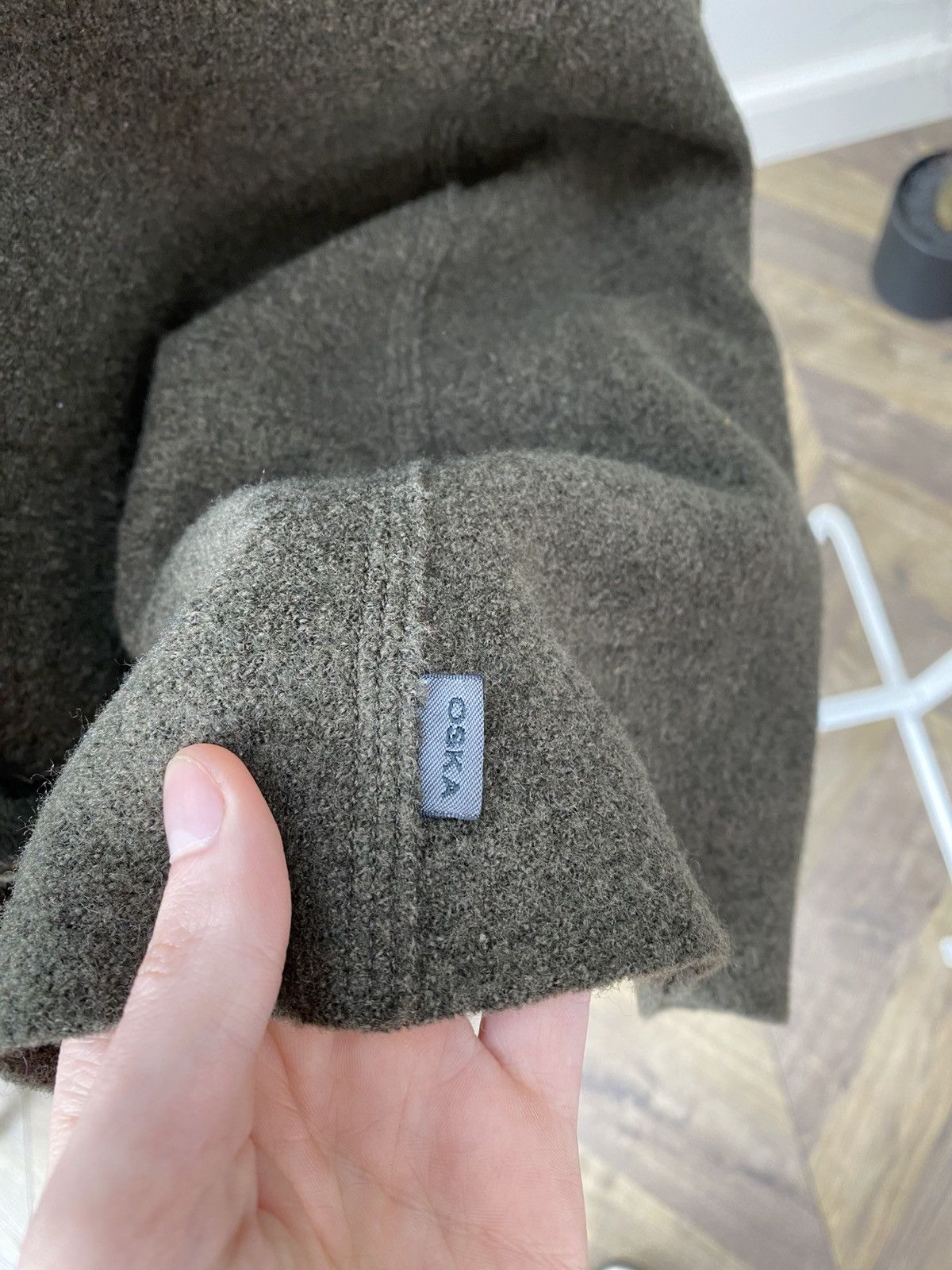 OSKA Vintage Oska Alpaca wool hooded coat Size S / US 4 / IT 40 - 8 Thumbnail
