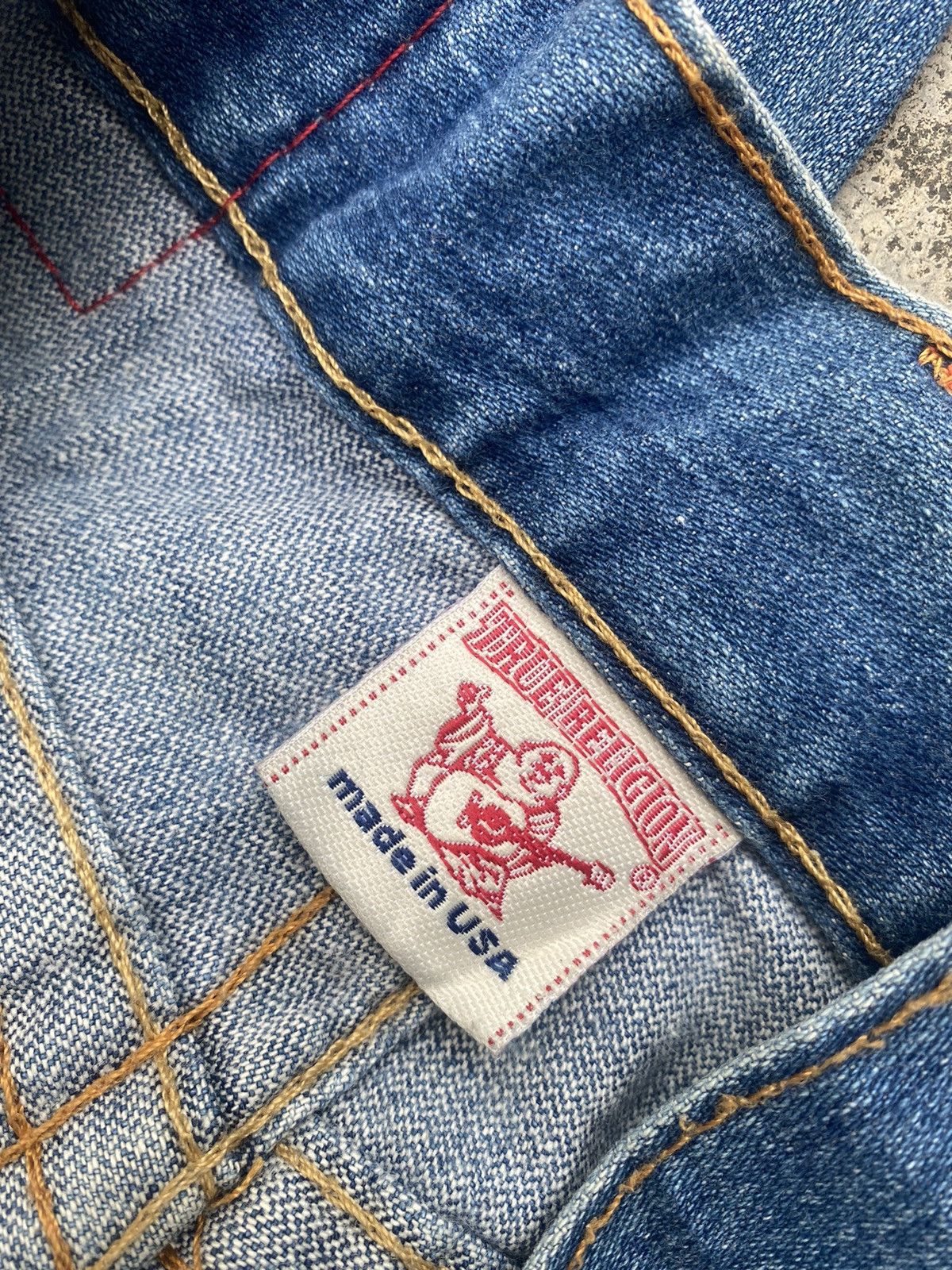 If Six Was Nine × Japanese Brand × True Religion Flare Jeans True Religion Distressed Bootcut Size US 33 - 25 Thumbnail