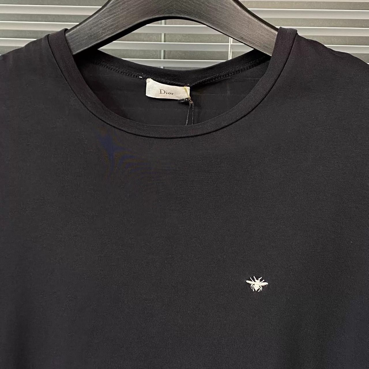 Dior Dior Classic Bee Embroidery Short T-shirt Black L Size L / US 10 / IT 46 - 4 Thumbnail