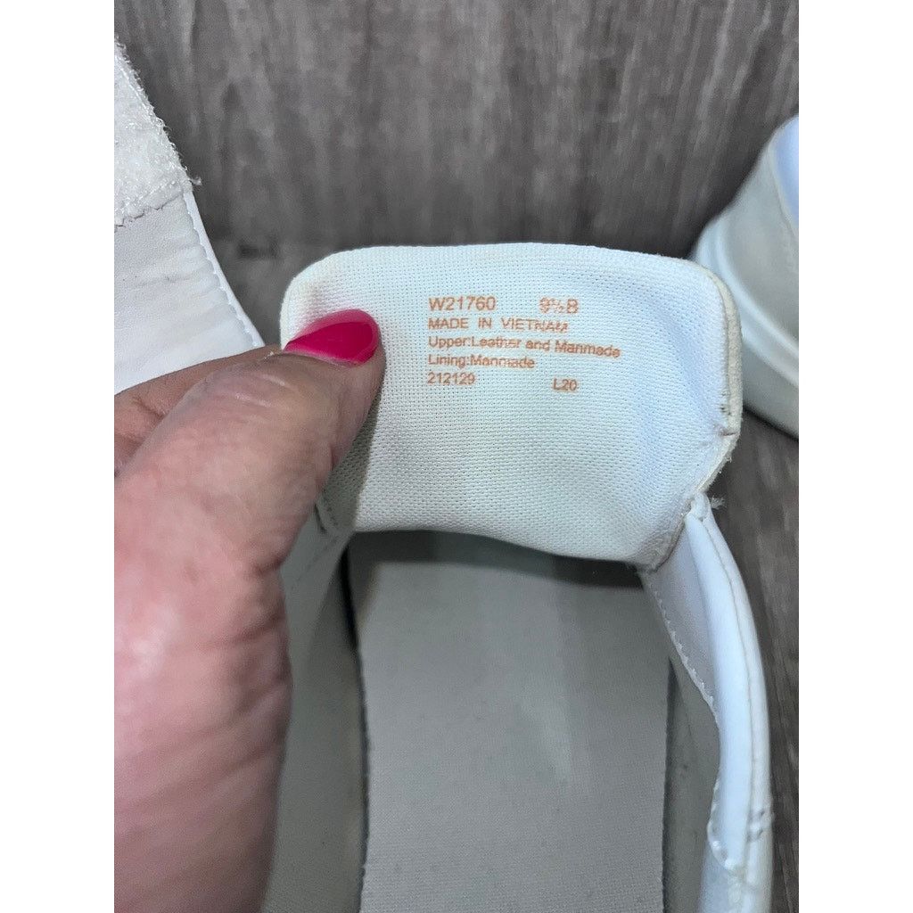 Cole Haan Cole Haan Men's White Leather Monk Strap Sneakers Size 9.5 Size US 9.5 / EU 42-43 - 4 Thumbnail