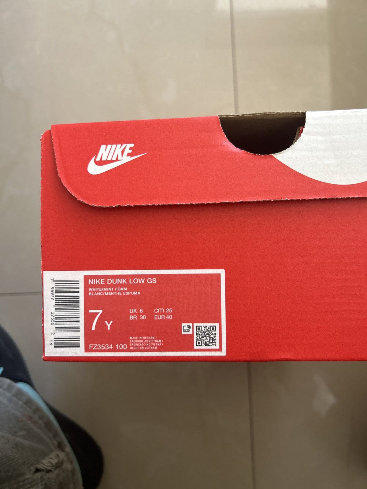 Nike Nike dunk low mint foam Size US 8.5 / IT 38.5 - 7 Thumbnail