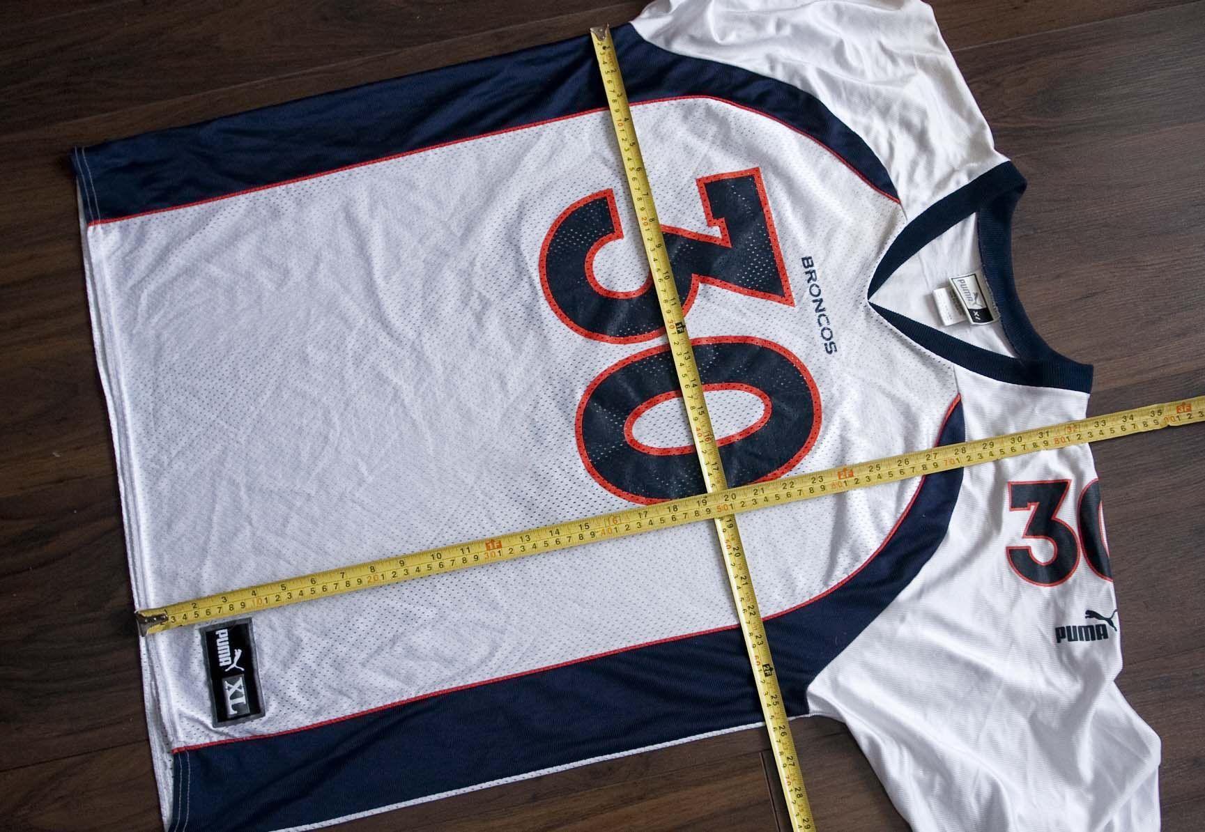 NFL Denver Broncos Terrell Davis Jersey Size XL Puma Vintage Size US XL / EU 56 / 4 - 5 Thumbnail