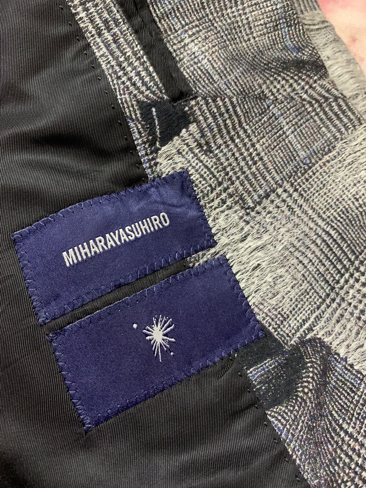 Maison MIHARA YASUHIRO SS10 MIHARAYASUHIRO ‘Scab’ Distressed Single Blazer Size US M / EU 48-50 / 2 - 15 Thumbnail