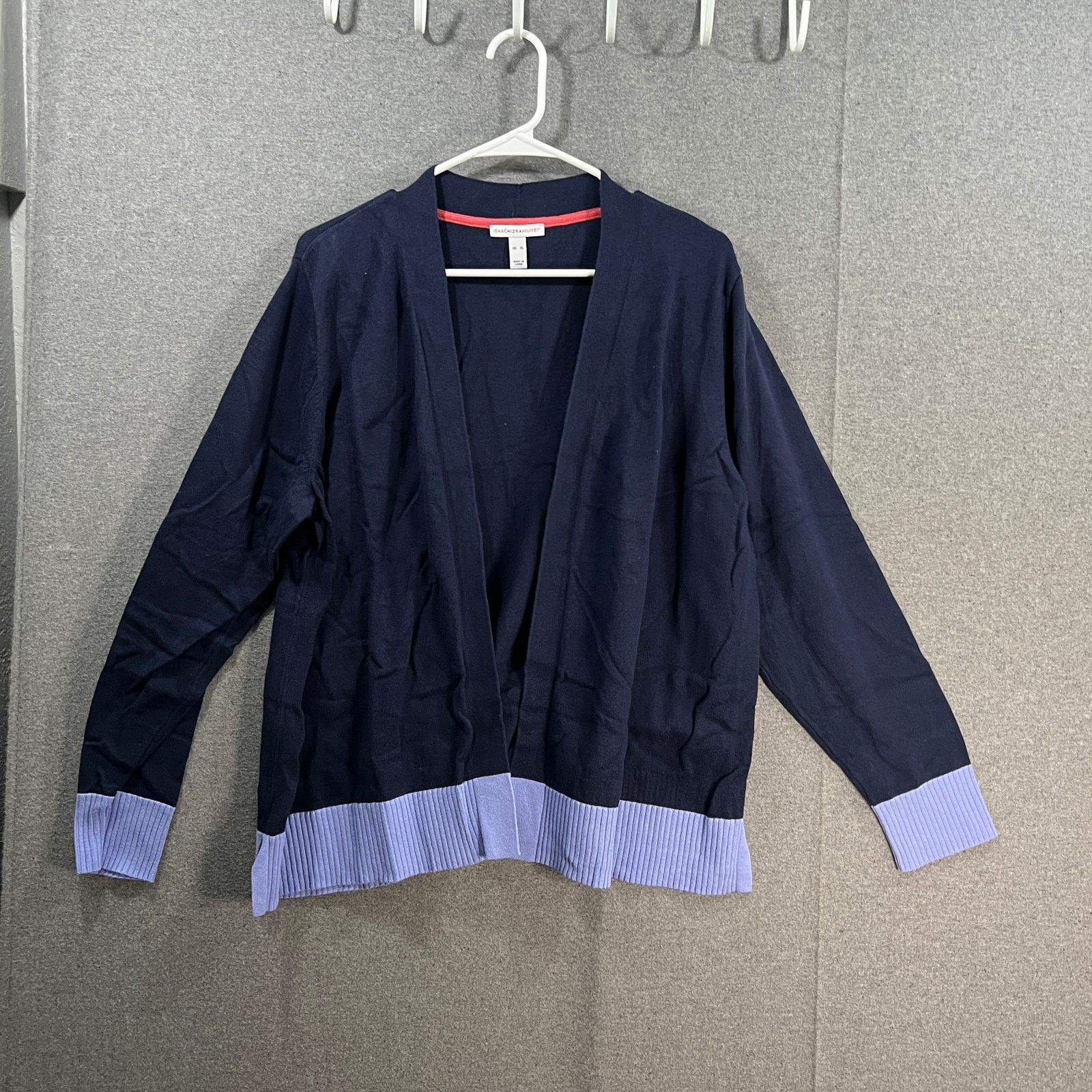 Isaac Mizrahi Isaac Mizrahi LIVE! Cardigan Sweater Navy, X-Large Size XL / US 12-14 / IT 48-50 - 1 Thumbnail