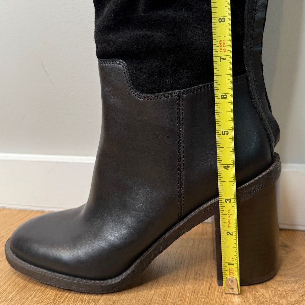 Franco Sarto NEW Franco Sarto Rivettall Suede Knee-High Riding Boots Size US 7 / IT 37 - 13 Thumbnail