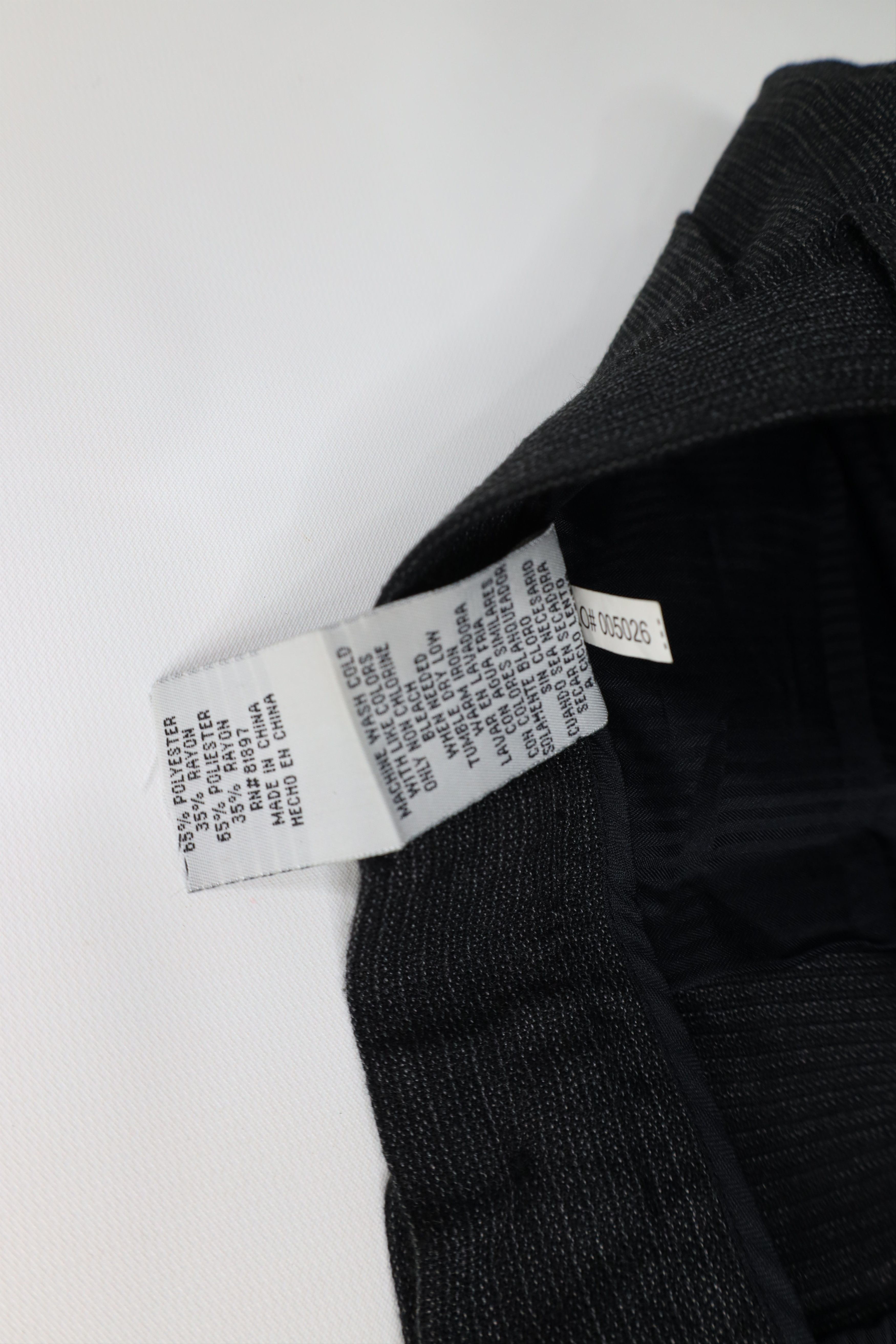Vintage Vintage 90s Streetwear Rayon Gabardine Wide Leg Chino Pants Size US 34 / EU 50 - 12 Thumbnail