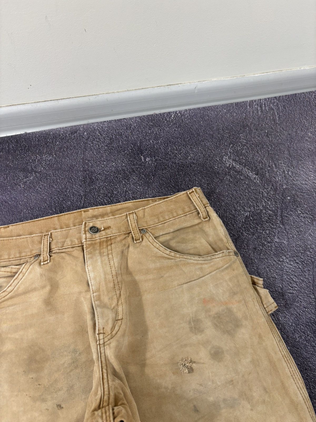 Dickies Vintage Dickies Faded Mustard Y2K Work Hype Pants Jeans Size US 32 / EU 48 - 11 Thumbnail