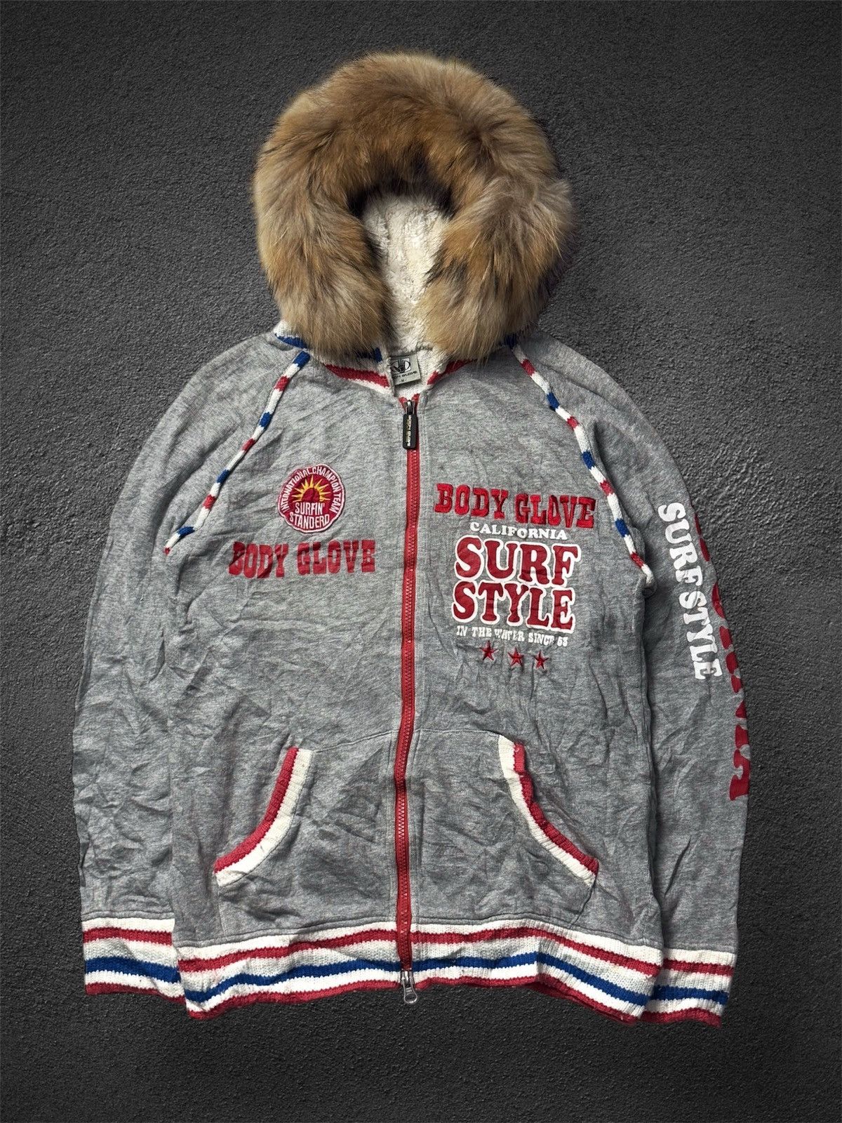 Beauty Beast × Hysteric Glamour × Japanese Brand Fur Hoodie Y2K Poem Body Glove Japanese Brand Size US M / EU 48-50 / 2 - 1 Thumbnail