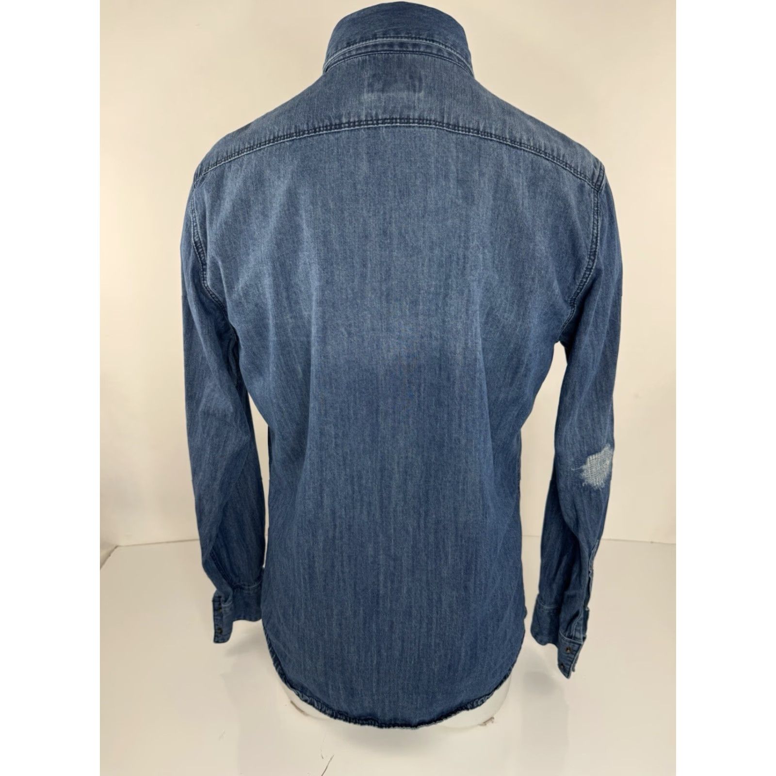 Stetson STETSON Denim Pearl Snap Western Mens M Shirt XS? No, M Shirt Western Mens M Shirt Size US M / EU 48-50 / 2 - 2 Thumbnail