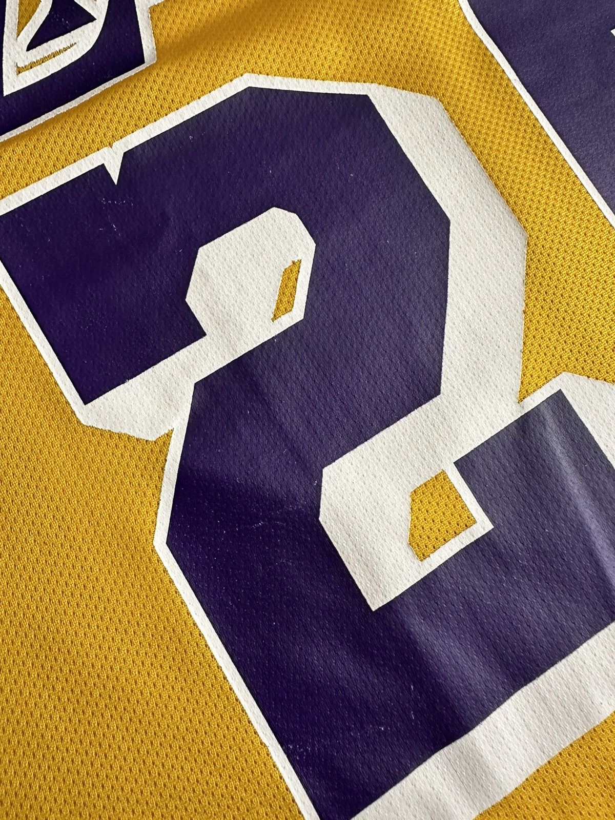 Champion × NBA × Vintage Rare Eddie Jones Vintage 90s Lakers Champion Jersey #25 Size US L / EU 52-54 / 3 - 4 Thumbnail