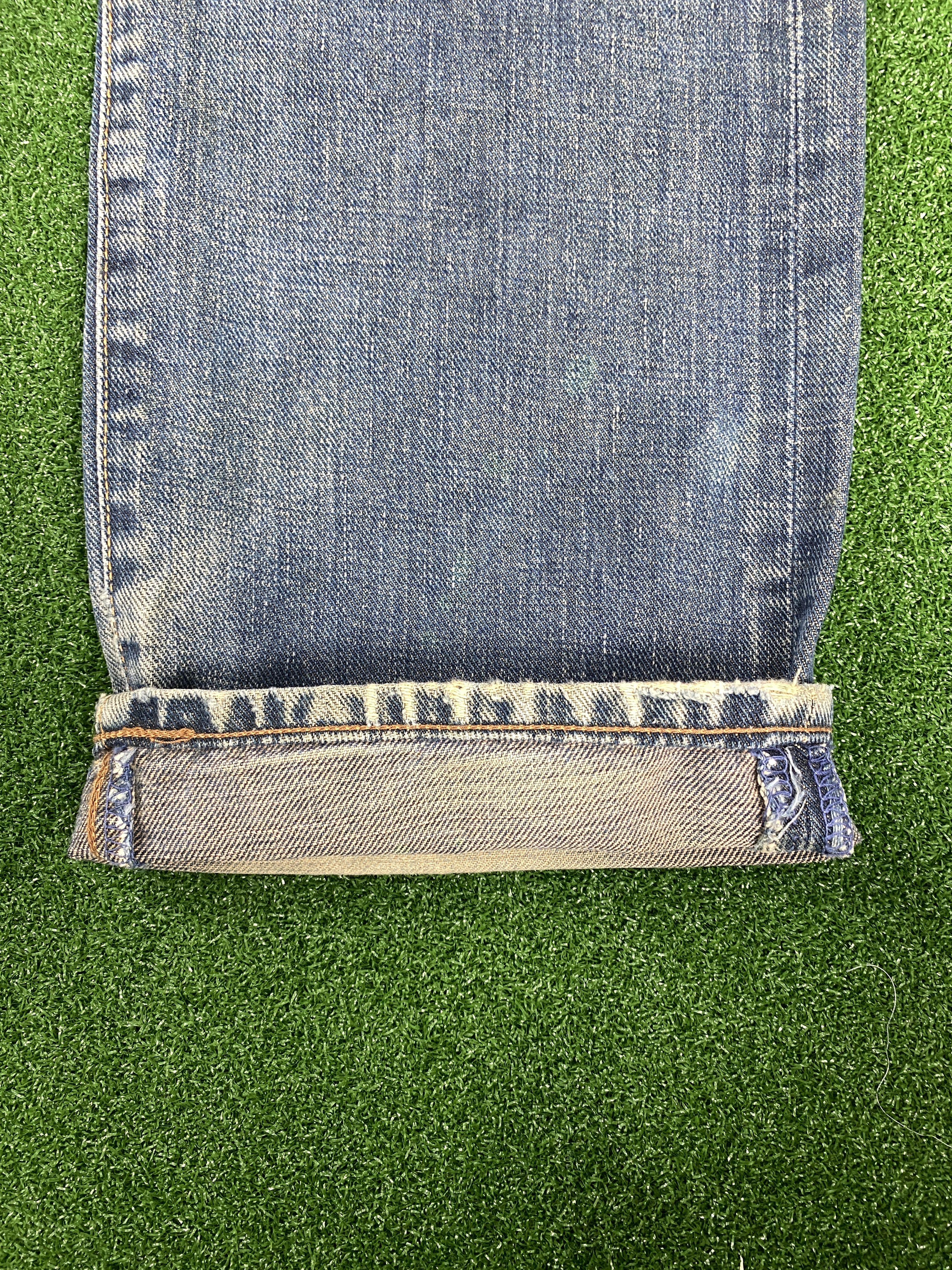 Vintage Vintage Bobson Distressed Faded Blue Jeans CP0076 Size US 30 / EU 46 - 7 Thumbnail