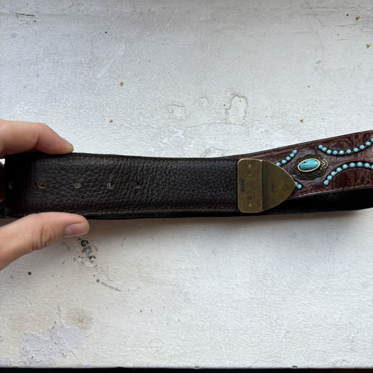 Other Rare❗️Nanni Milano Belt made in Italy Size ONE SIZE - 3 Thumbnail