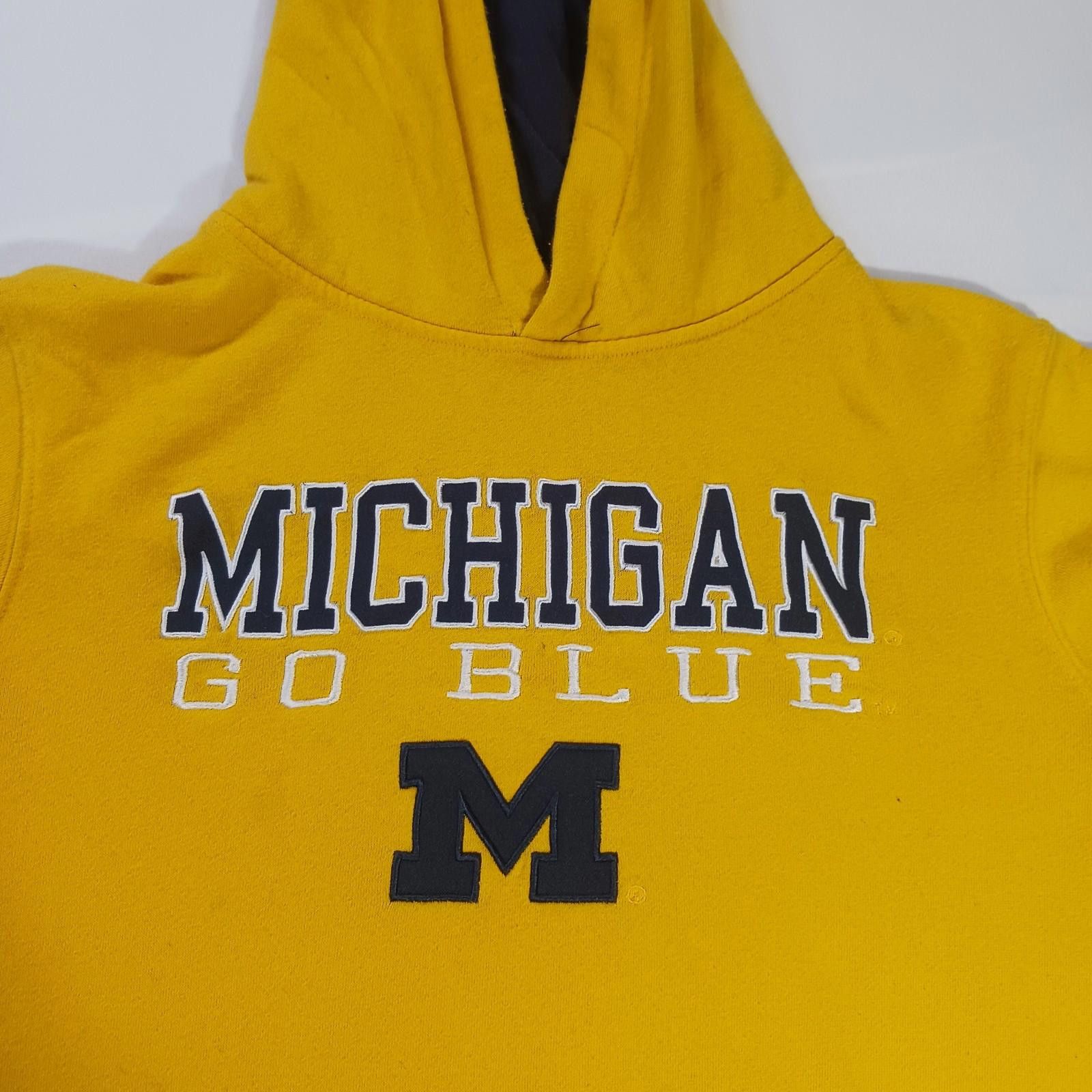 Designer Michigan Wolverines Go BLUE Youth (16/18) Hoodie Sweatshirt Size ONE SIZE - 6 Thumbnail