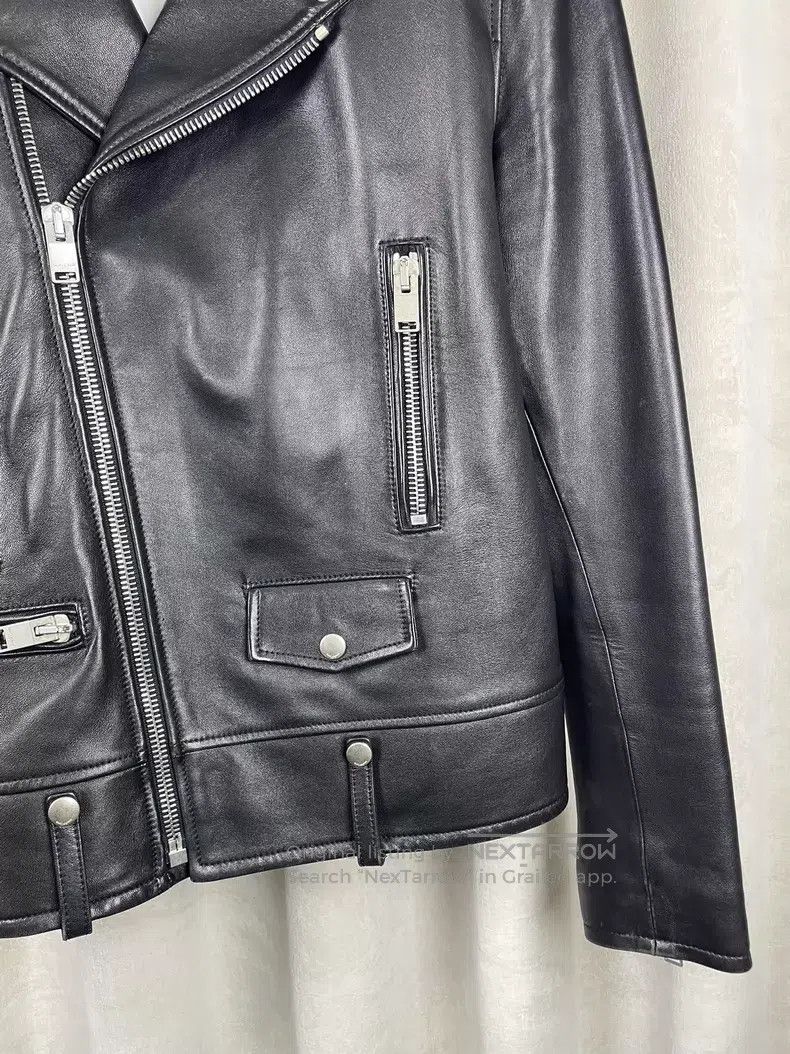 Saint Laurent Paris Saint Laurent Paris Motorcycle Leather Jacket i Size US M / EU 48-50 / 2 - 4 Thumbnail