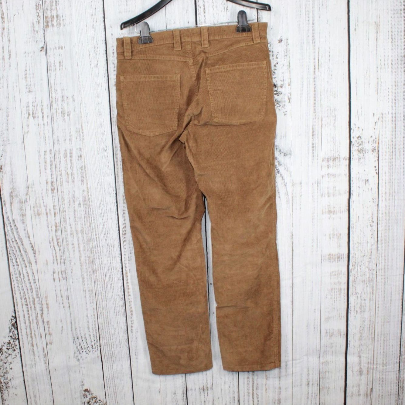 L.L. Bean LL Bean BeanFlex Corduroy Pants Five Pocket Straight Leg Size US 31 - 3 Thumbnail