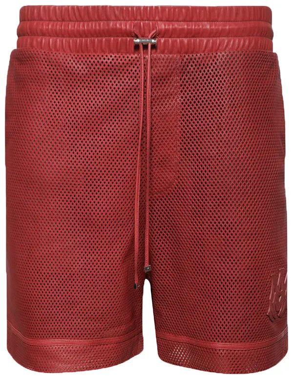 Amiri o1mle0426 MA Perforated Short Sun Dried in Tomato Red Size US 32 / EU 48 - 1 Preview