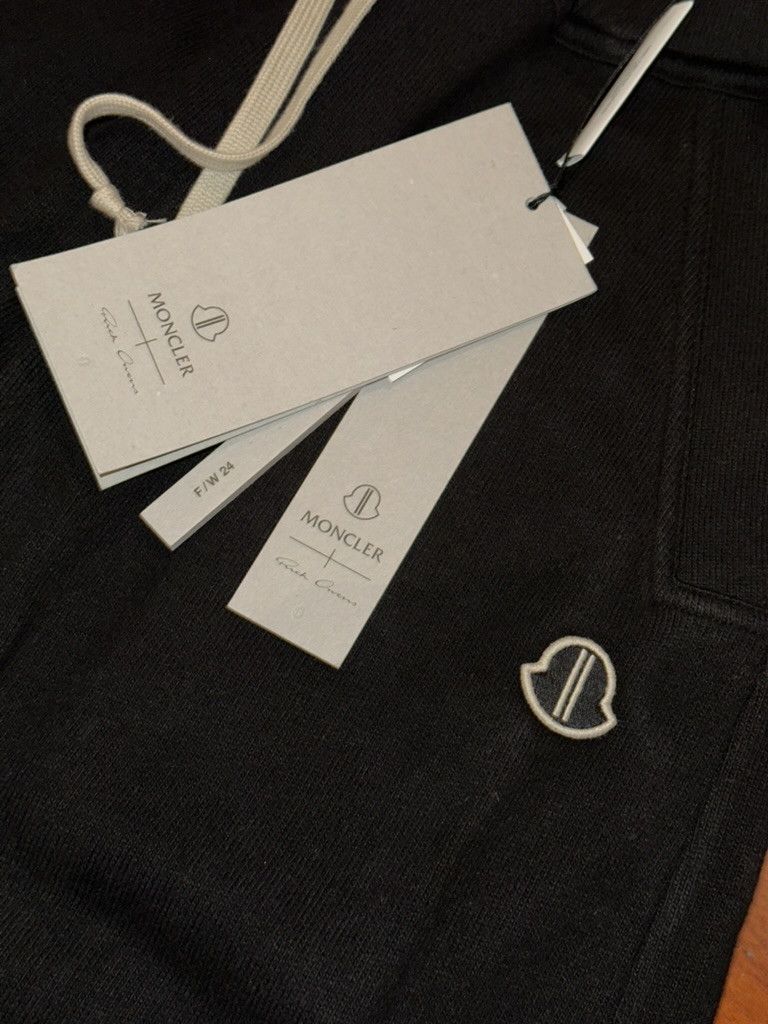Moncler × Rick Owens Rick Owens x Moncler Logo Sweatpants Size US 30 / EU 46 - 3 Thumbnail