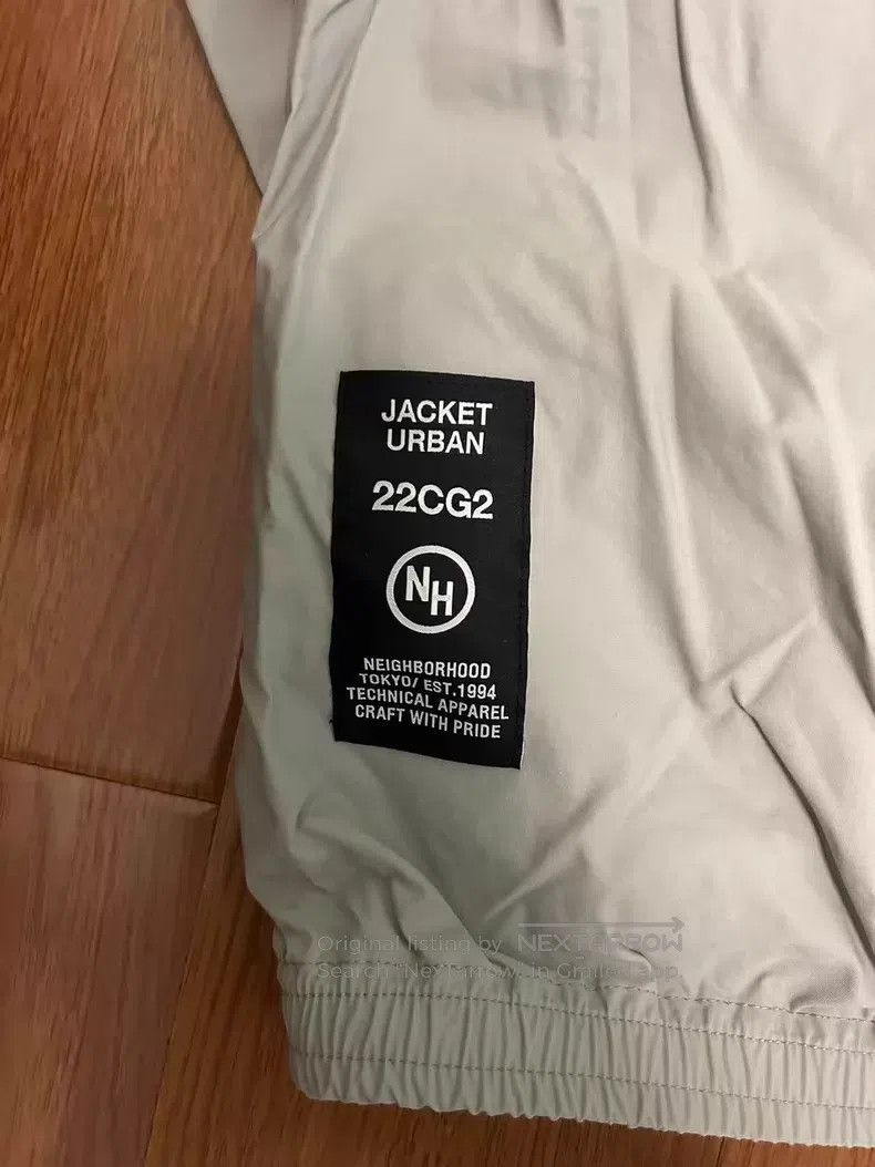 Neighborhood Neighborhood Nylon Hooded Semi-Zip Windbreaker Jacket Size US L / EU 52-54 / 3 - 4 Thumbnail