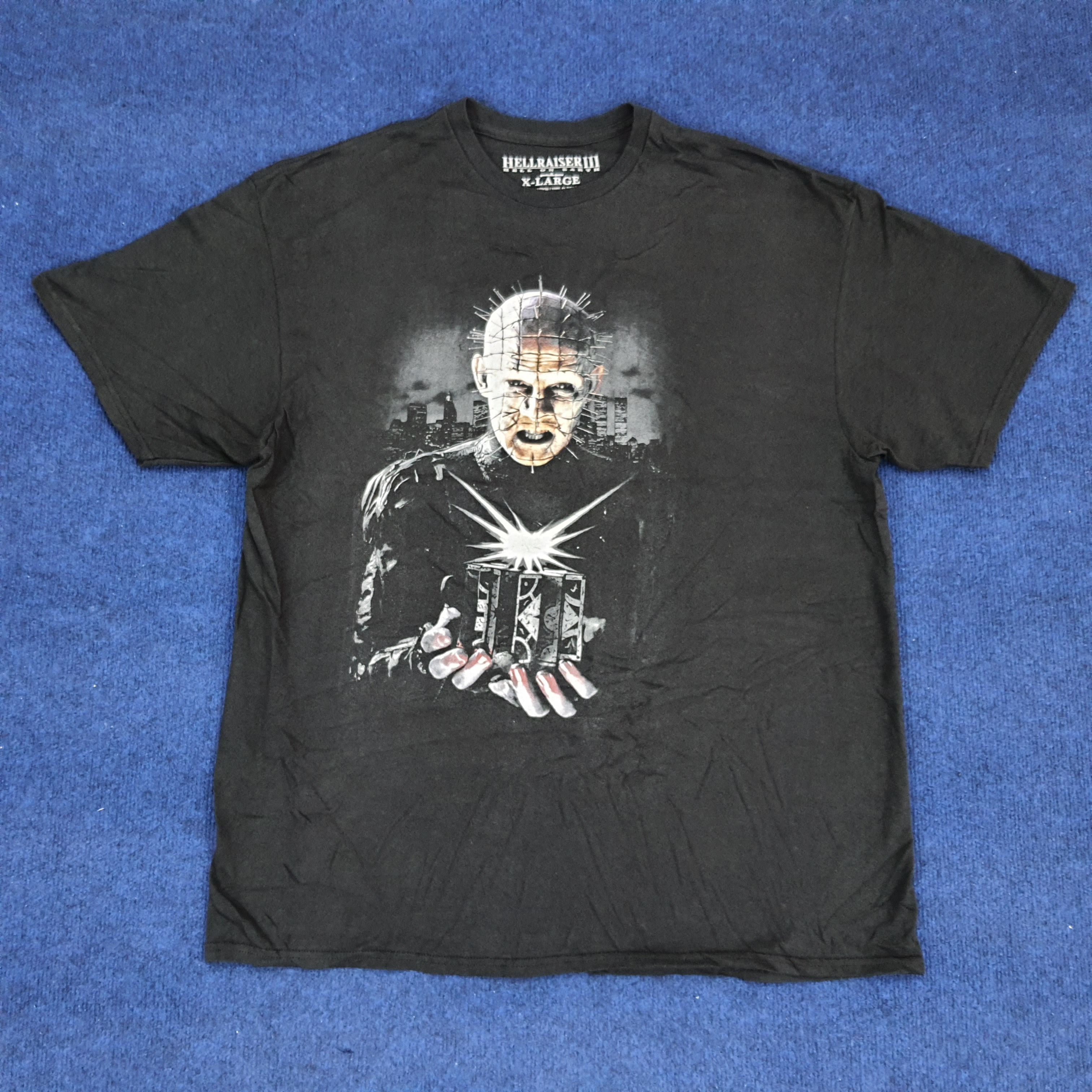 Vintage Vintage HELLRAISER III Hell On Earth American Movie T-shirt Size US XL / EU 56 / 4 - 1 Thumbnail