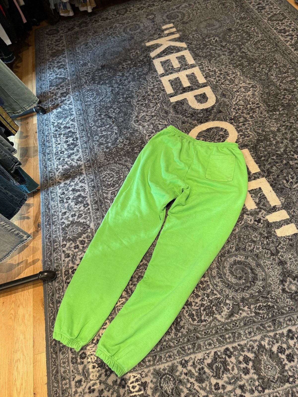 Sp5der Sp5der Green Sweatpants Size XXL Size US 40 / EU 56 - 2 Thumbnail
