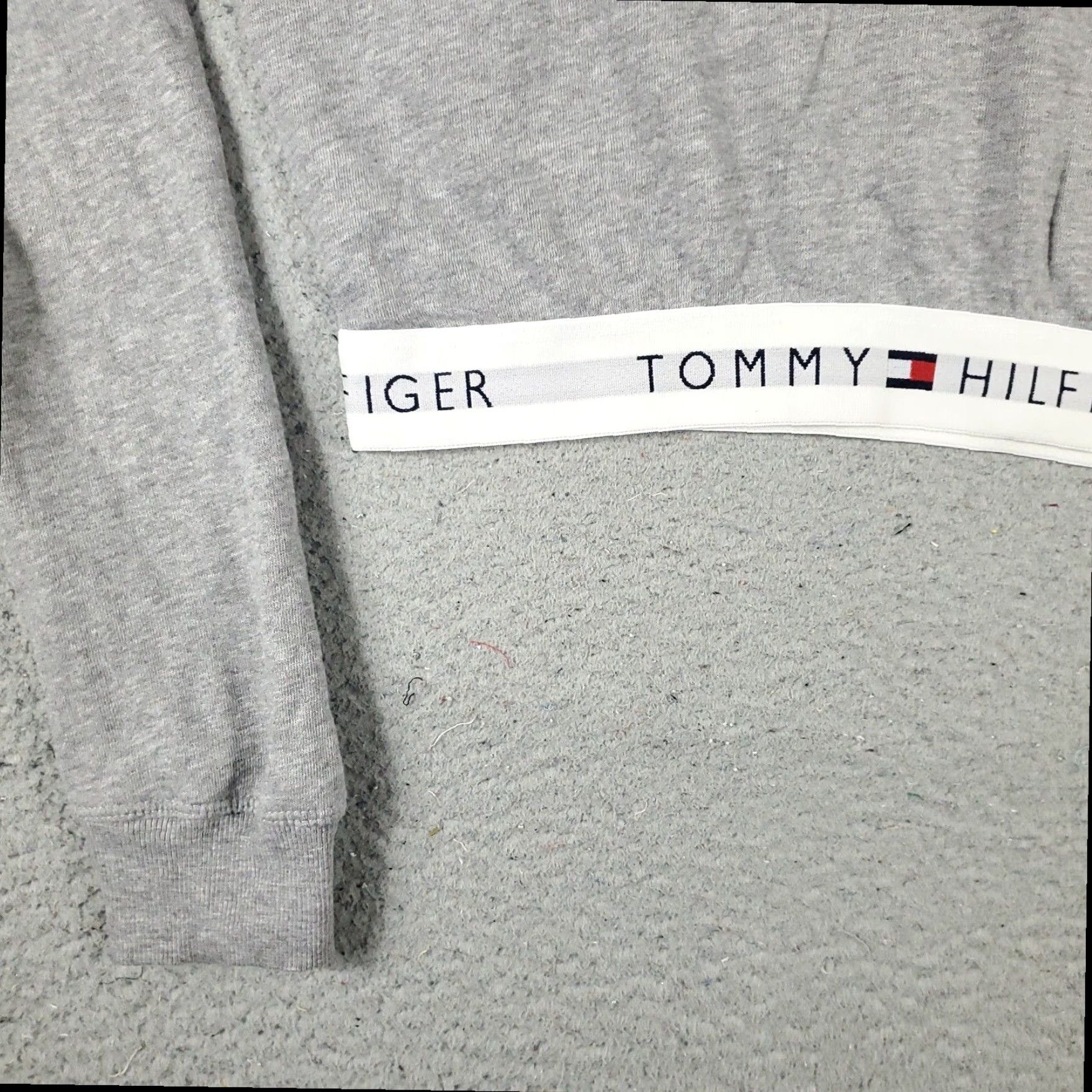 Tommy Hilfiger Tommy Hilfiger Hoodie Women's Medium Gray Pullover Sweatshirt Cotton Blend Size M / US 6-8 / IT 42-44 - 4 Thumbnail