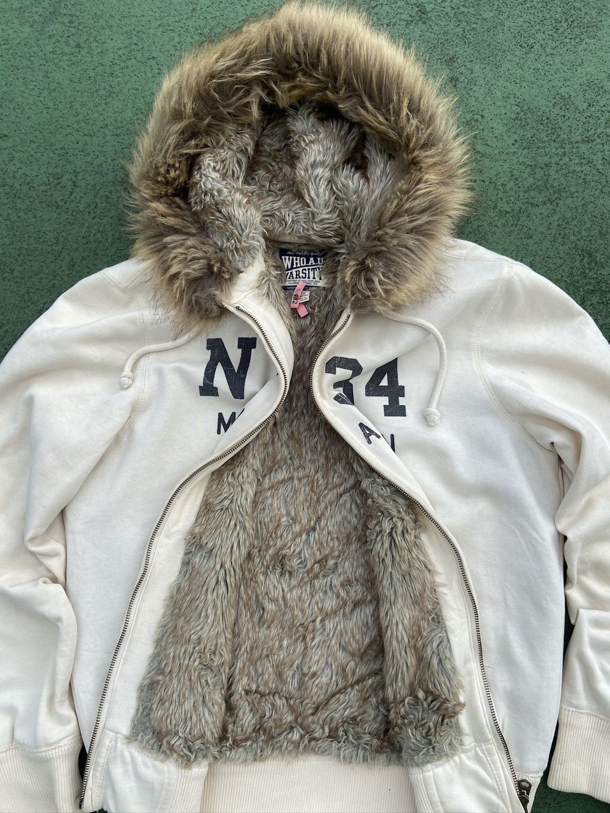 Who A.U. Bundle WHO A.U Faux Fur Zip Hoodie If Six Wasnine LGB Style Size US L / EU 52-54 / 3 - 1 Thumbnail