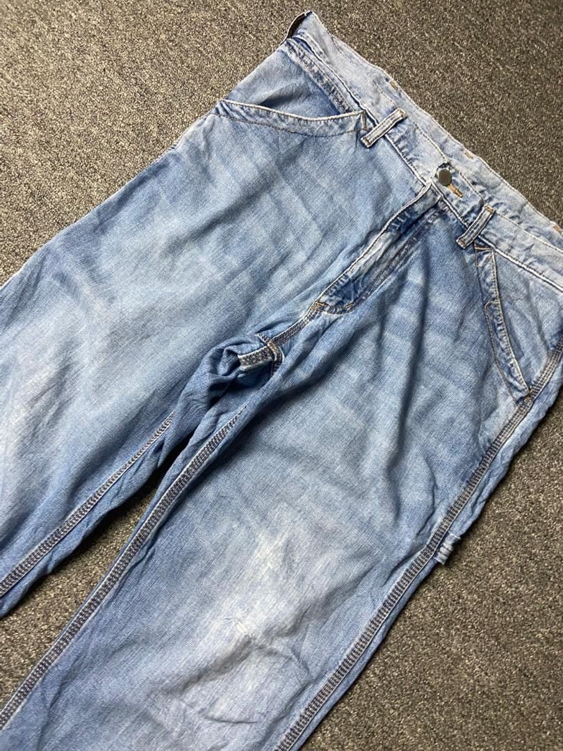 GU GU Brand Distressed Carpenter Jeans (175) Size US 35 - 9 Thumbnail