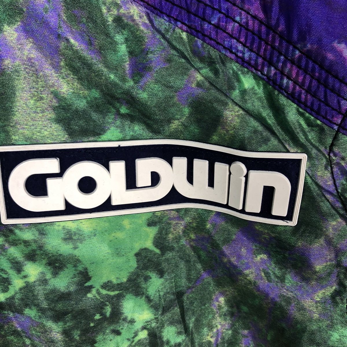 Japanese Brand Vintage Ski Jacket Goldwin Multi Colour Cargo Pocket Winter Size US S / EU 44-46 / 1 - 16 Thumbnail
