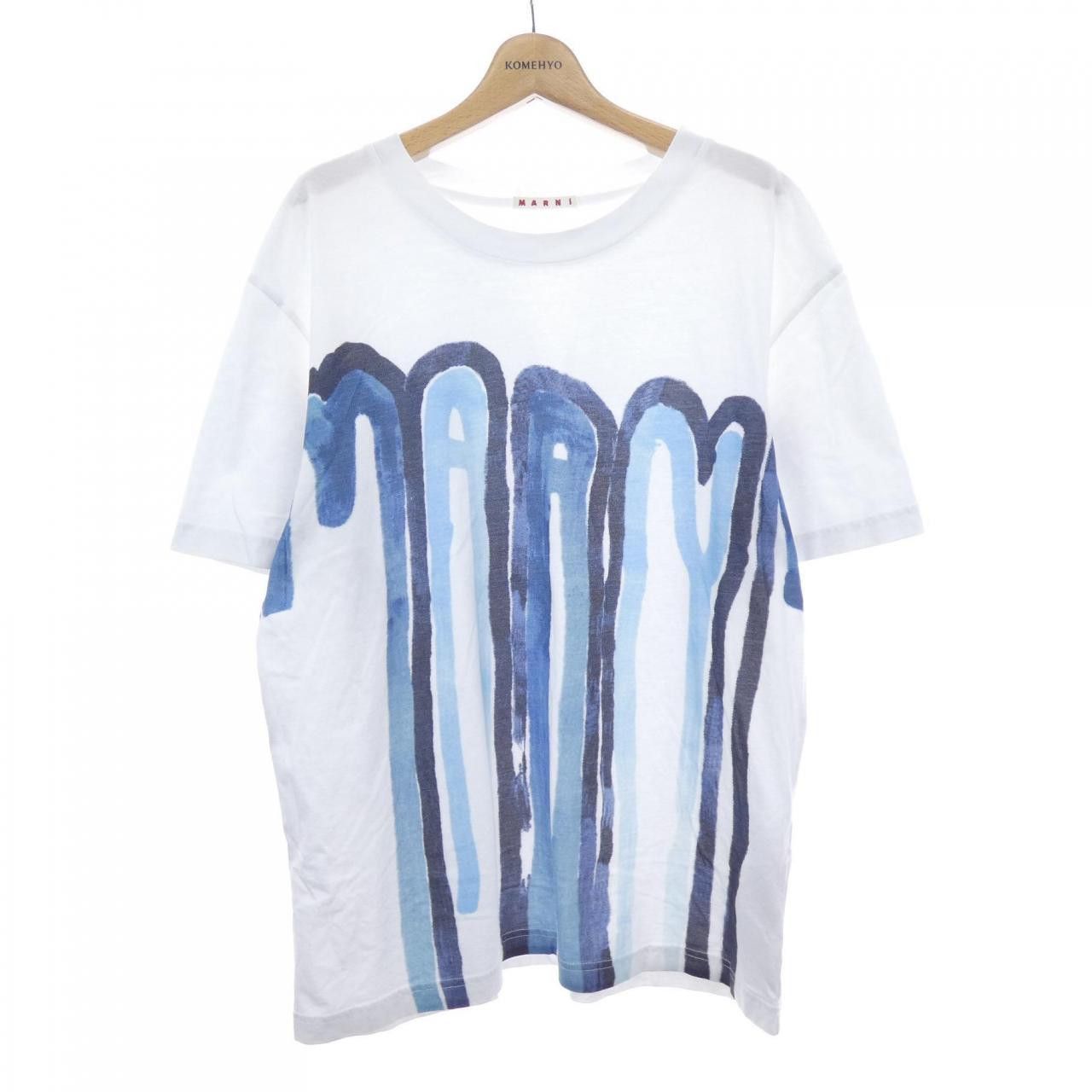 Marni Marni Marni Cotton T Shirt Textile T-Shirts THJE0266P1 DUTY FREE for USA Size ONE SIZE - 1 Thumbnail