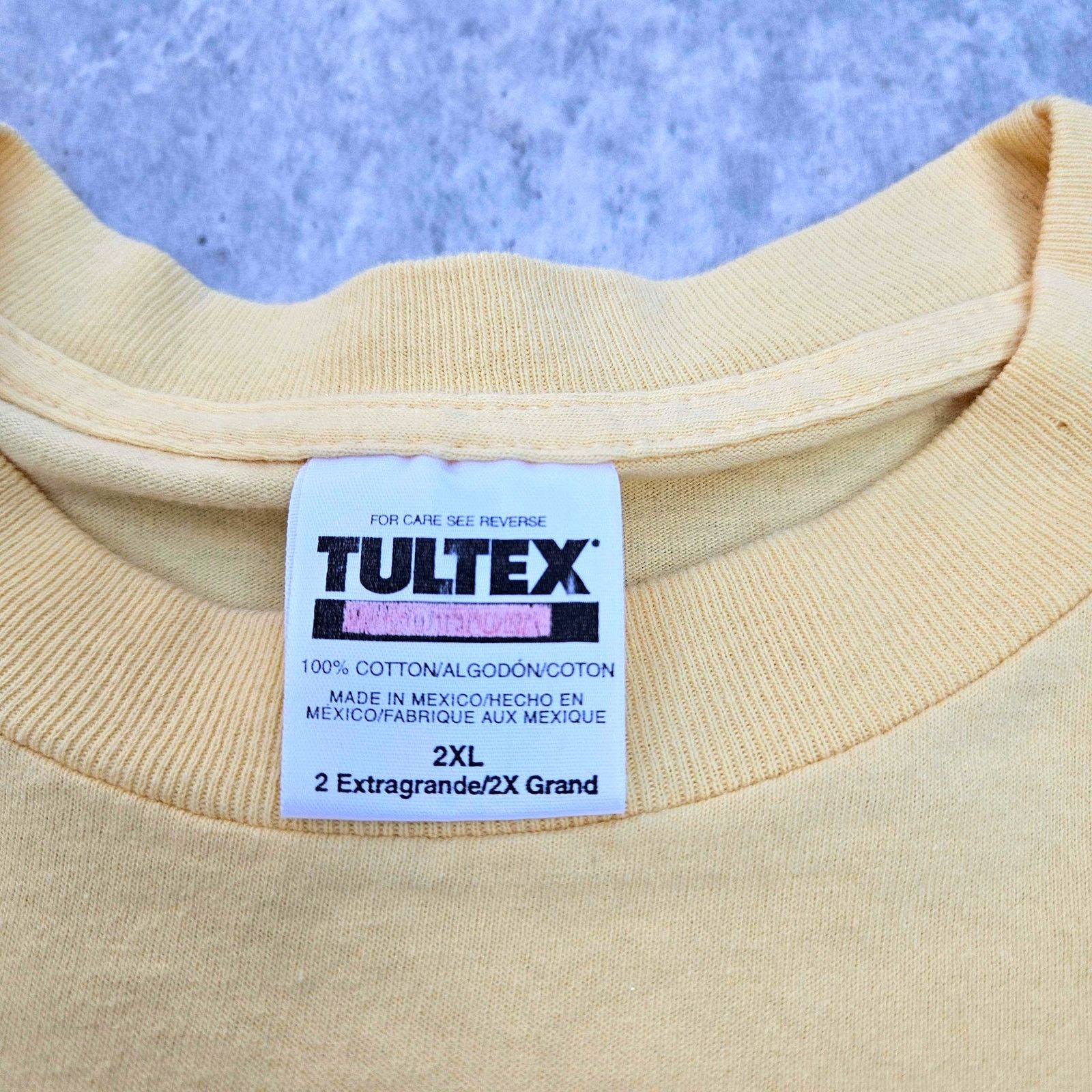 Tultex Vintage Y2K Humor Shirt 2XL If Mom Ain't Happy Yellow Size XXL / US 16-18 / IT 52-54 - 3 Thumbnail