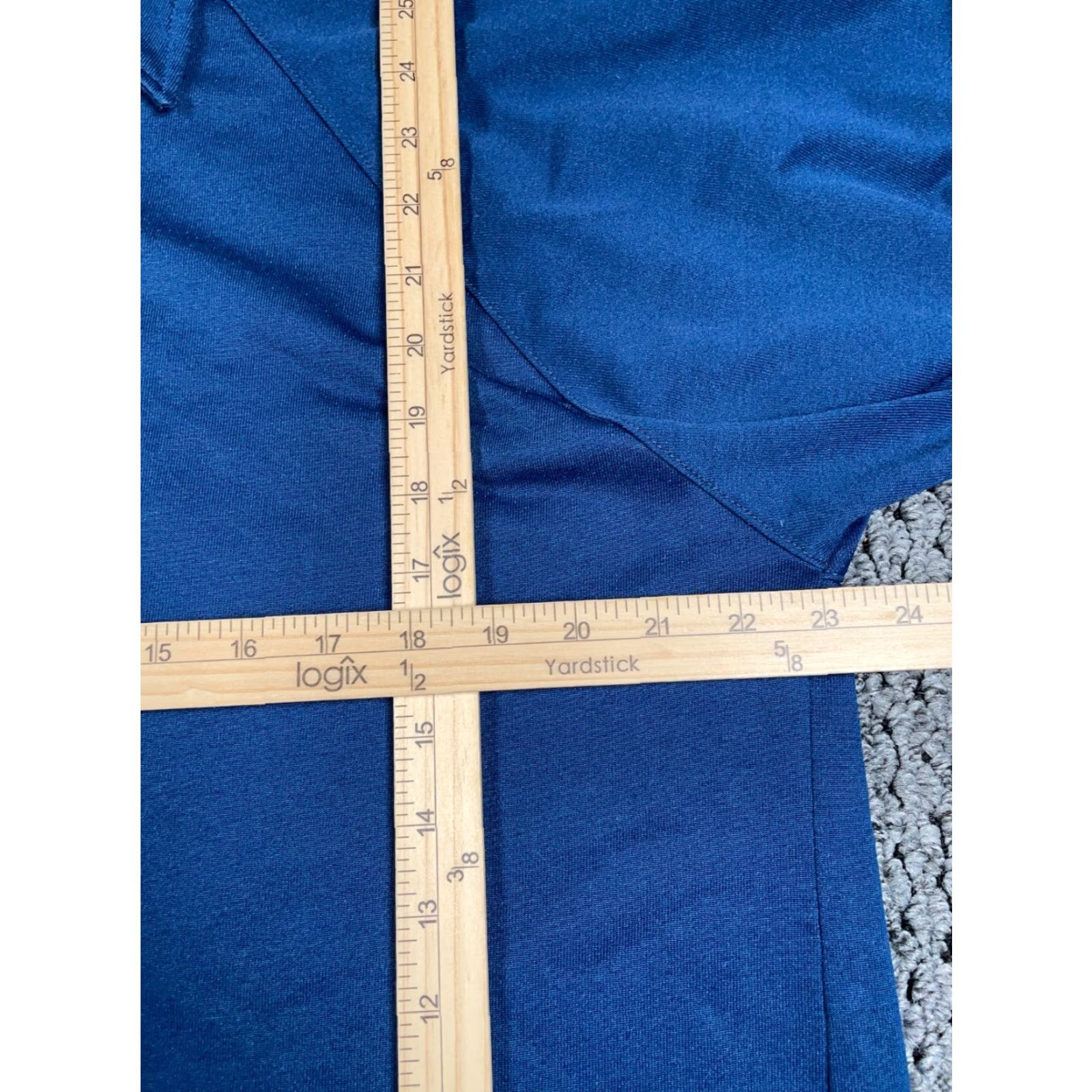 Vintage VTG 90s Taped Sleeve Collared 1/4 Zip Shirt Adult XL Blue 50/50 Cotton-Polyester Skater Size US XL / EU 56 / 4 - 6 Thumbnail