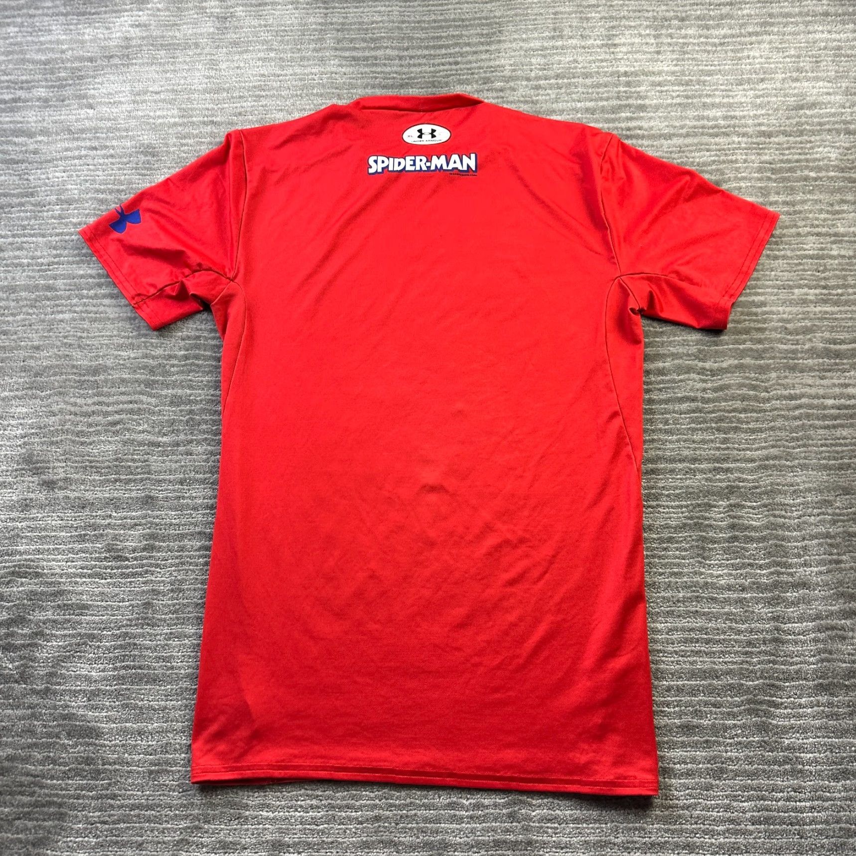 Under Armour Under Armour Shirt Mens XL Red Spiderman Compression Alter Ego Size US XL / EU 56 / 4 - 2 Thumbnail