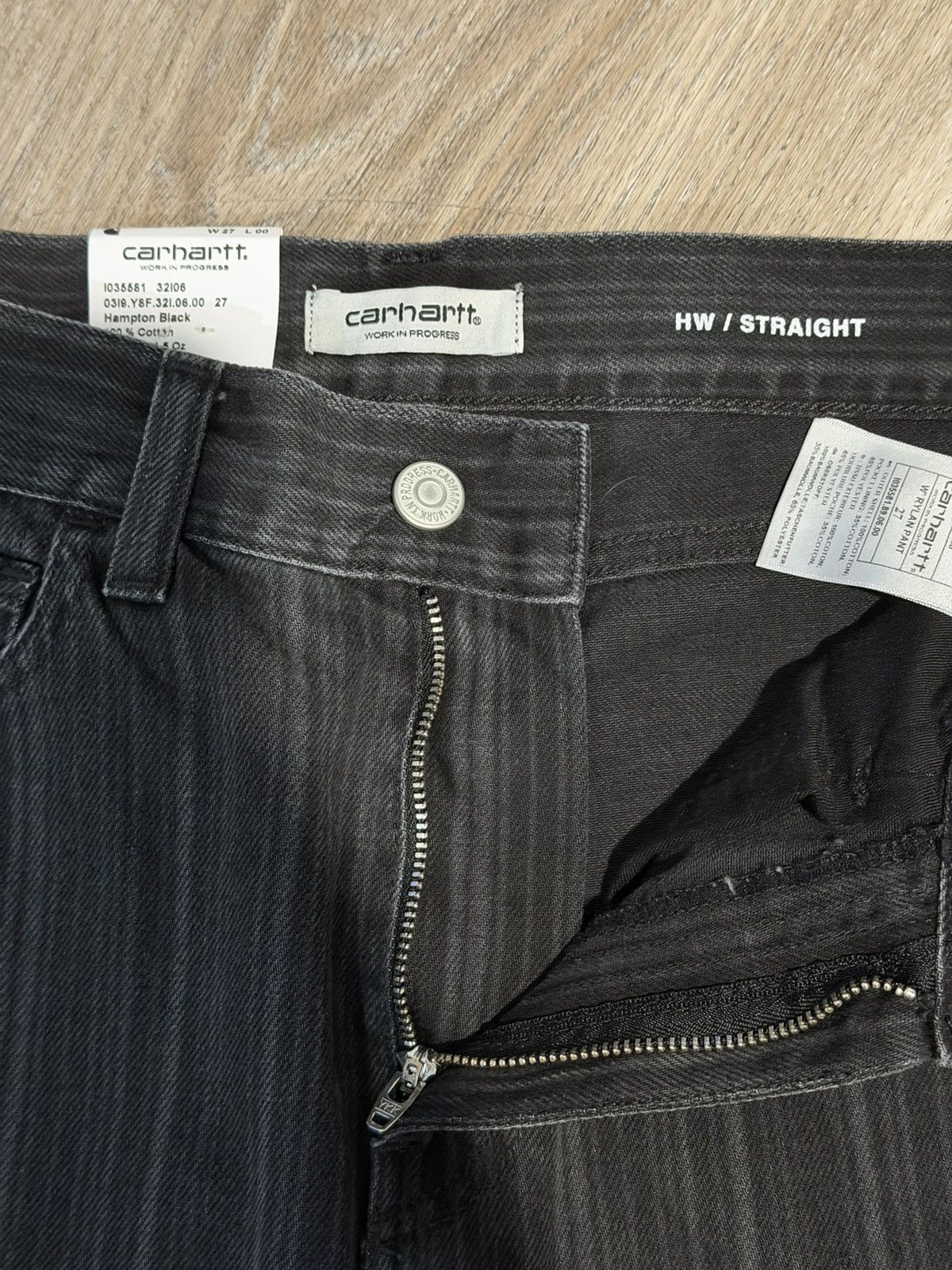 Carhartt Wip Women’s Carhartt WIP Rylan Pant Size 27 Denim NEW w/ tags Size 27" / US 4 / IT 40 - 4 Thumbnail