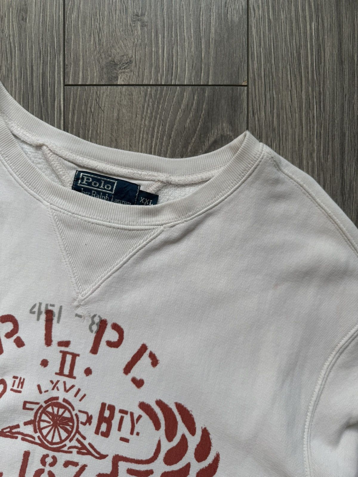 Polo Ralph Lauren Polo Ralph Lauren military printed sweatshirt XL Size US XXL / EU 58 / 5 - 6 Thumbnail
