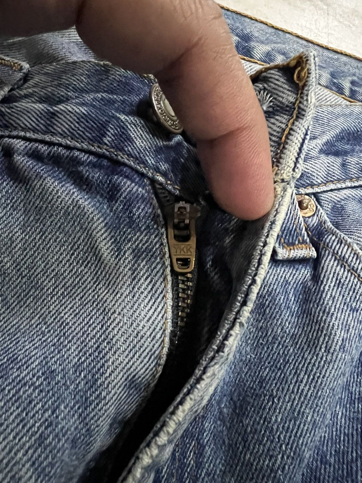 Levi's × Levi's Vintage Clothing × Vintage 💥Vintage Levis 751 Light Wash Jean Size US 32 / EU 48 - 12 Thumbnail