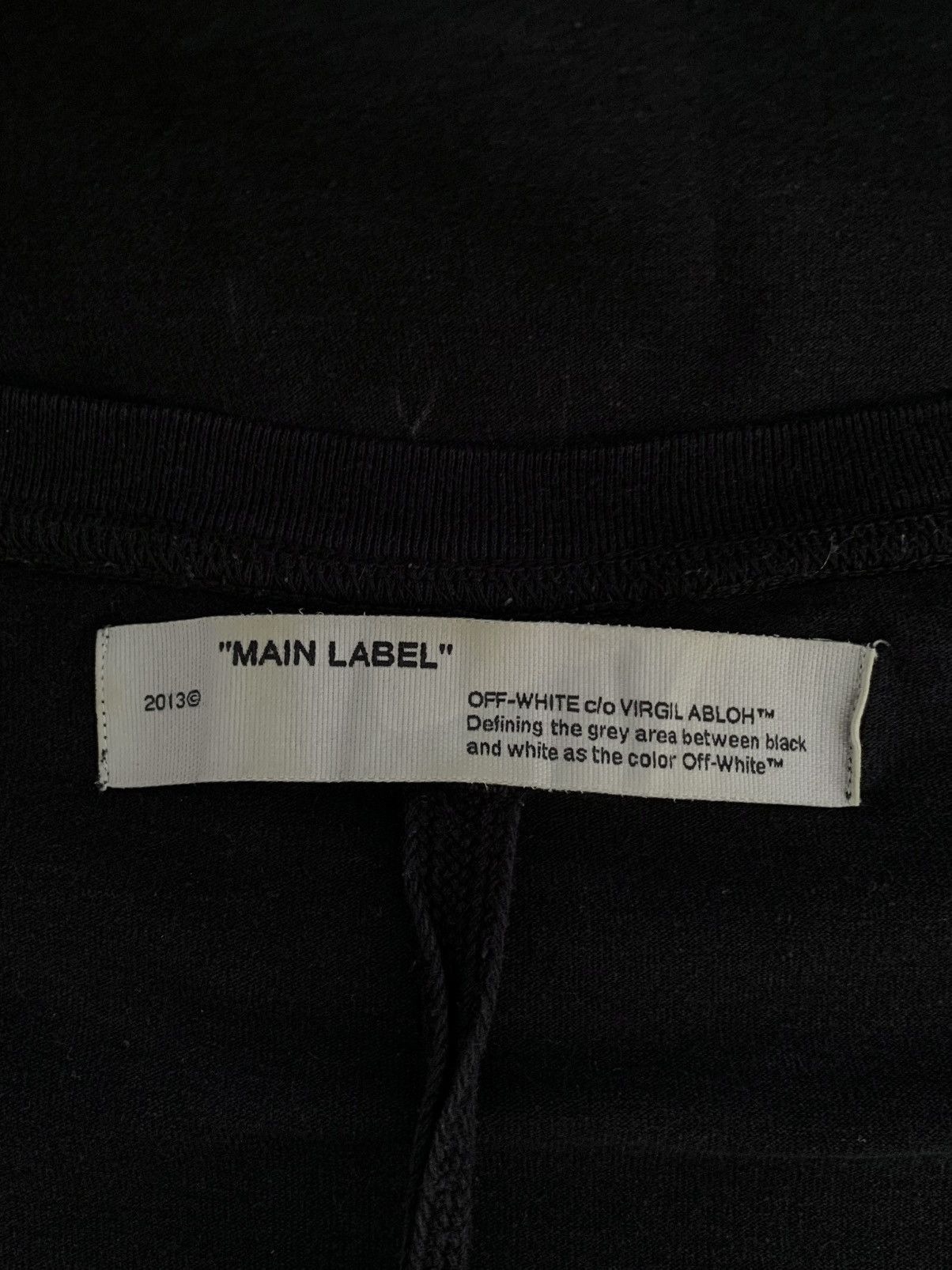 Off-White OFF WHITE Virgil Abloh 2020 Backbone Arrow Print tee Size US L / EU 52-54 / 3 - 7 Thumbnail