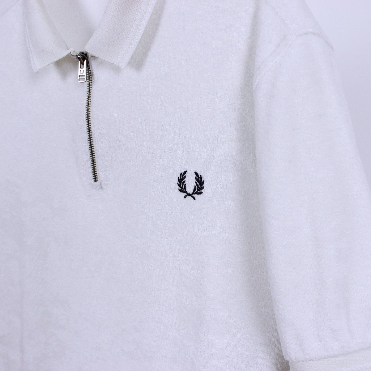 Fred Perry Fred Perry Short Sleeve Zip Polo Size US XL / EU 56 / 4 - 4 Thumbnail