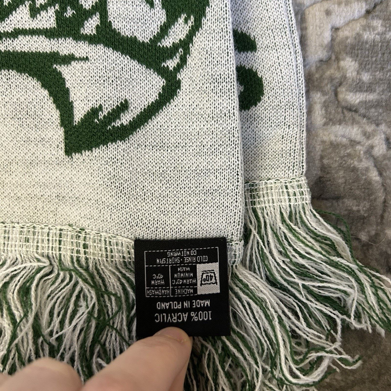 Adidas Utah Valley Wolverines Adidas Ruffneck Scarf Green/White Size ONE SIZE - 8 Thumbnail