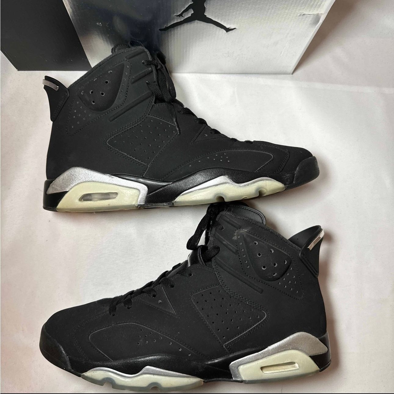 Jordan Brand × Nike Size 13 - Nike Air Jordan 6 Retro Chrome Men's Shoes Size US 13 / EU 46 - 2 Thumbnail