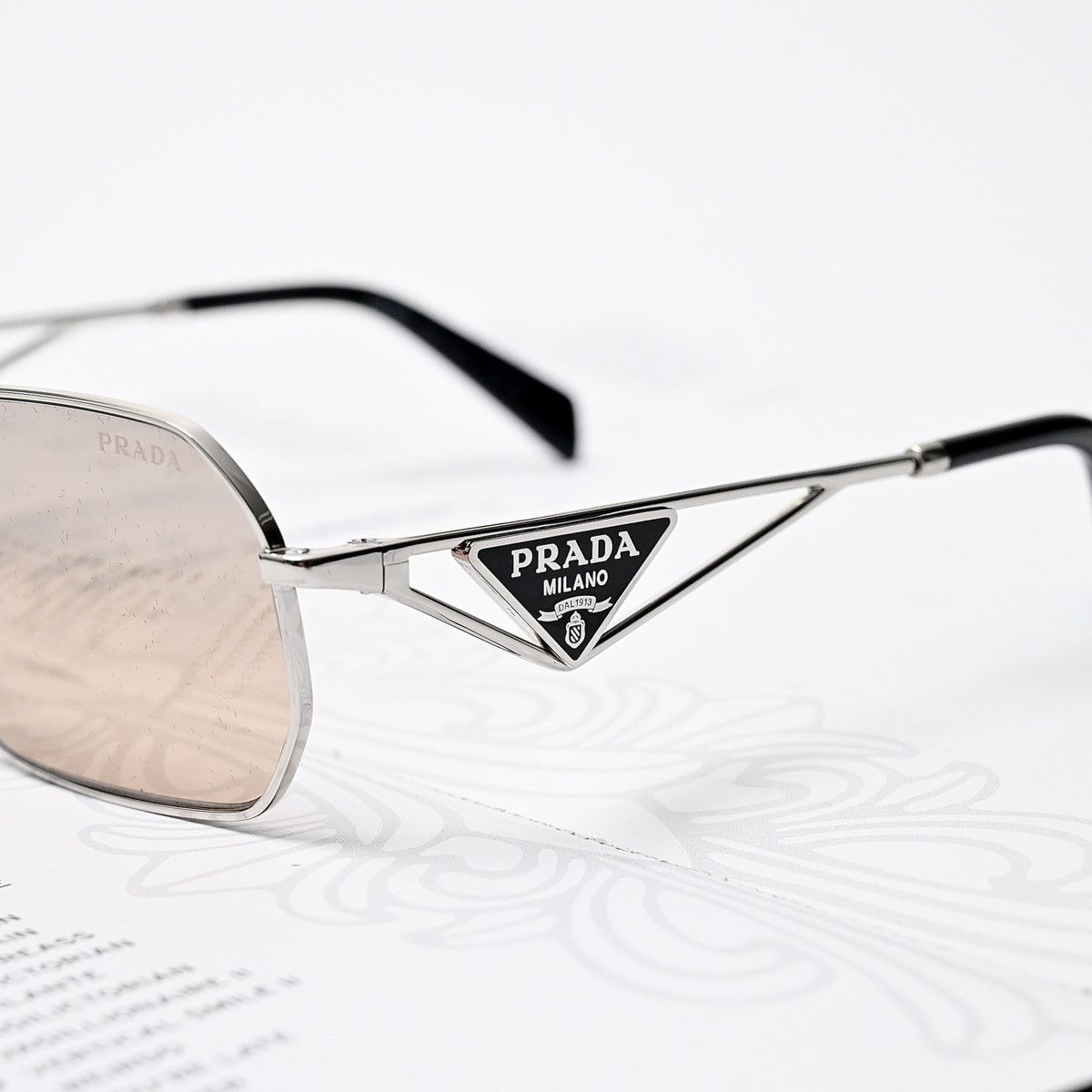 Prada PRADA 0PR A51S SUNGLASSES Size ONE SIZE - 3 Thumbnail
