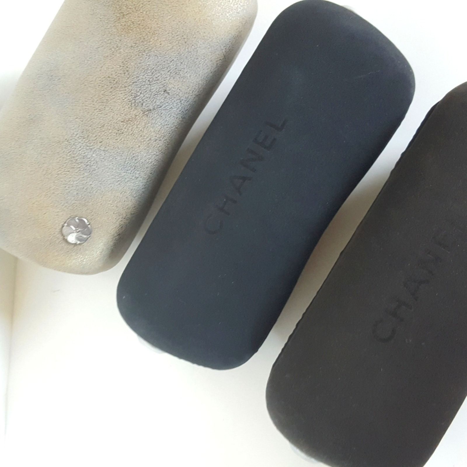 Chanel CHANEL (3) Lot Bundle Sunglasses Cases 🎀 Three Chanel Cases Size ONE SIZE - 12 Thumbnail