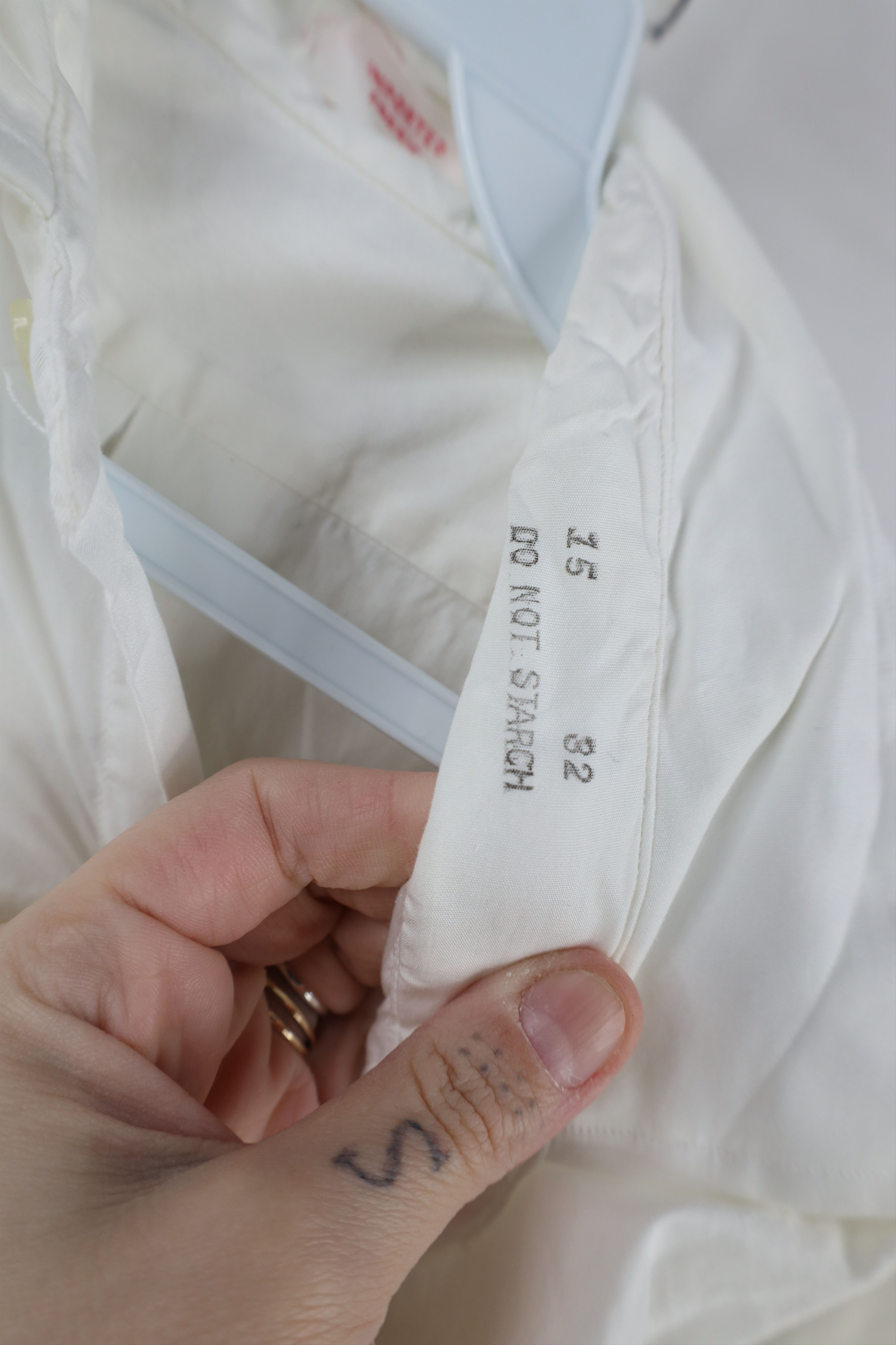 Vintage Vintage 50s 60s Streetwear Cotton Button Shirt White USA Size US M / EU 48-50 / 2 - 11 Thumbnail