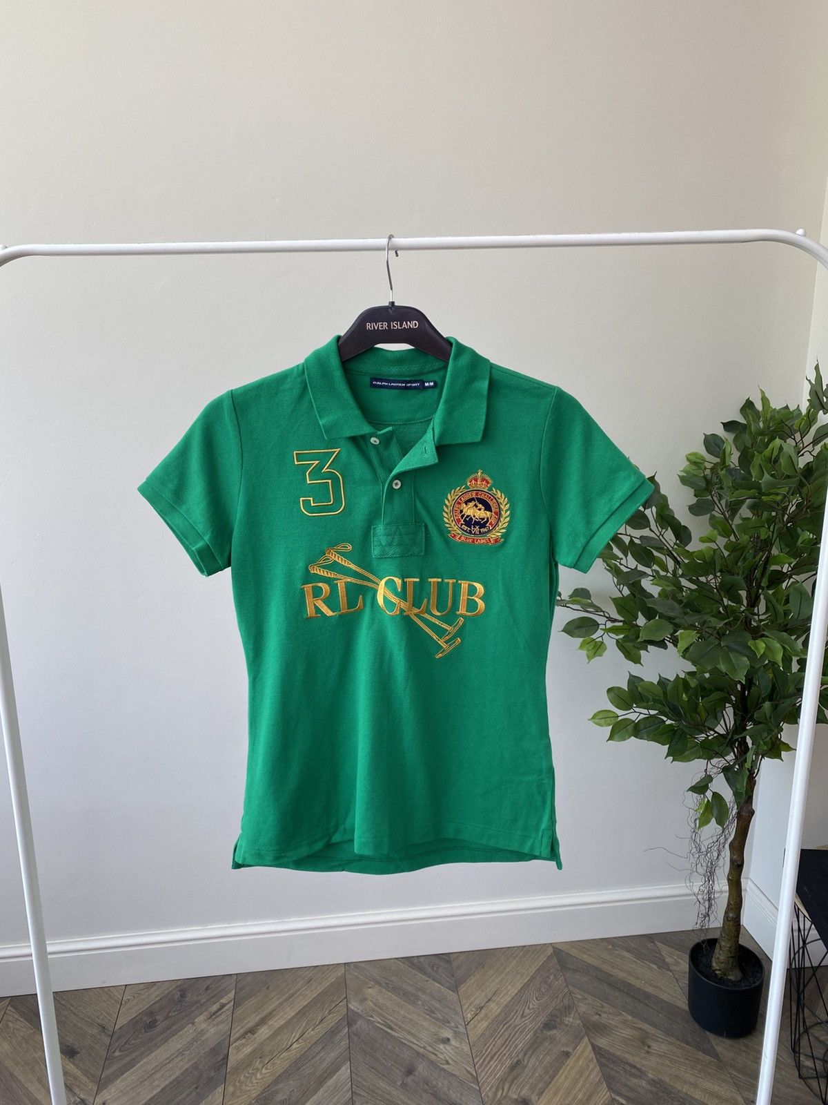 Ralph Lauren × Vintage Vintage Ralph Lauren Sport Challenge Cup Polo T-Shirt Size M / US 6-8 / IT 42-44 - 1 Thumbnail
