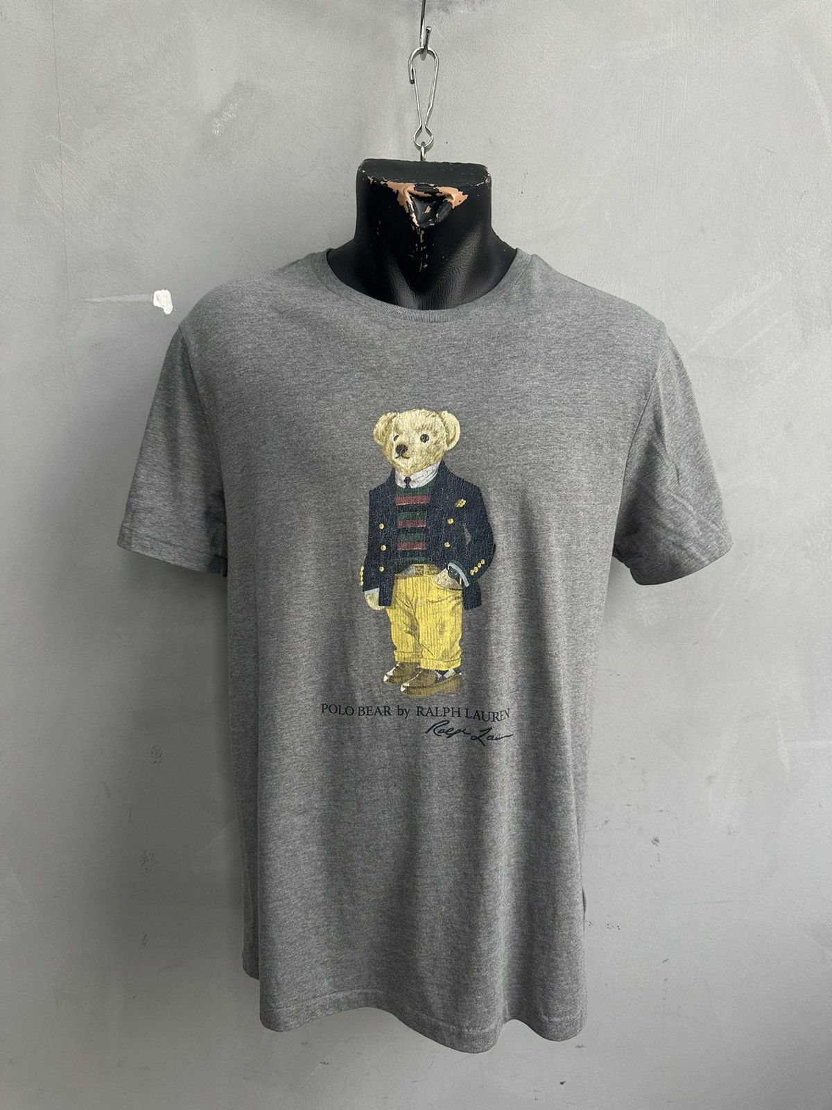 Polo Ralph Lauren Vintage Polo Ralph Lauren Bear🐻 T-Shirt Y2k Avantgarde Rare Size US M / EU 48-50 / 2 - 1 Thumbnail