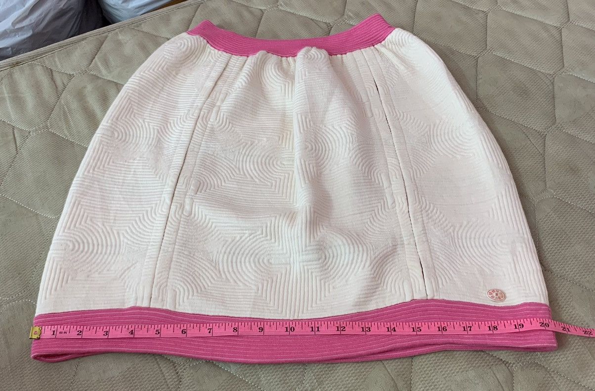 Chanel CHANEL 16C SOUL LINE ZIP SKIRT PINK WHITE Size 25" / US 0 / IT 36 - 12 Thumbnail