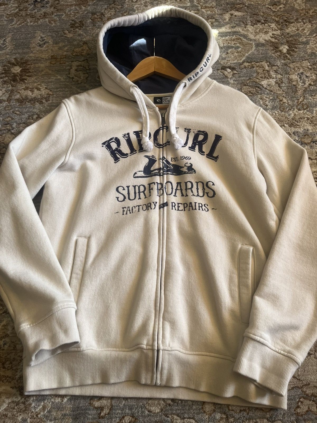 Rip Curl VINTAGE SURF-WEAR RIP-CURL HOODIE S Size US S / EU 44-46 / 1 - 2 Thumbnail