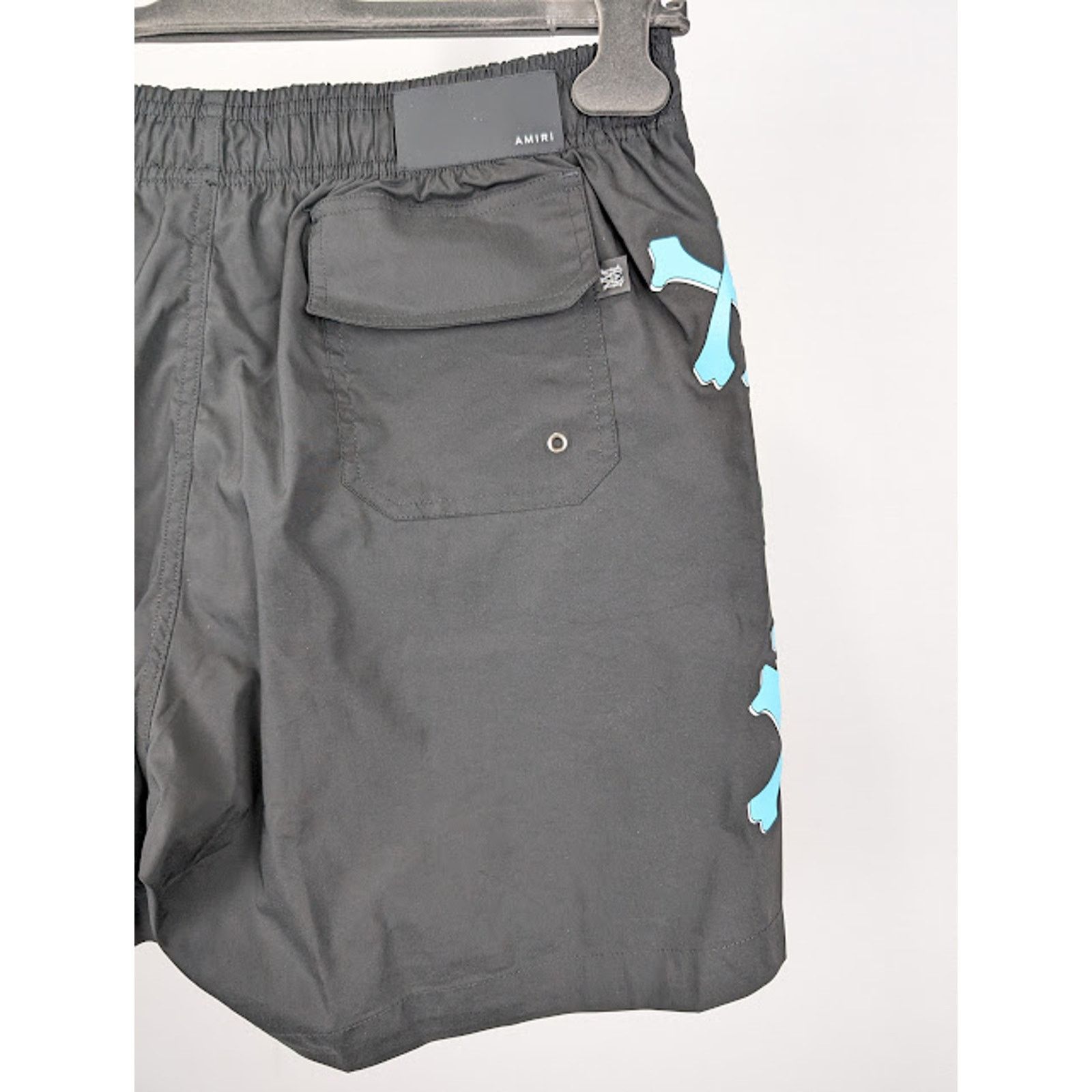 Amiri o1rshd1 Bones Swimshort in Black XL Size US 36 / EU 52 - 10 Thumbnail