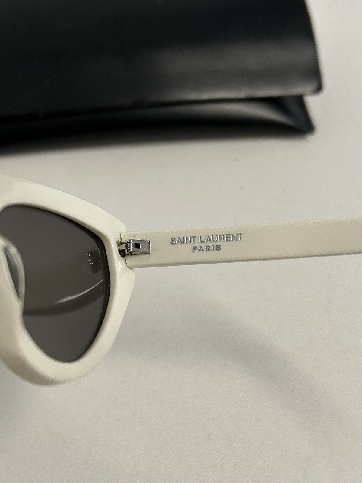 Saint Laurent Paris SL 215 GRACE Cat-Eye Sunglasses Size ONE SIZE - 9 Thumbnail
