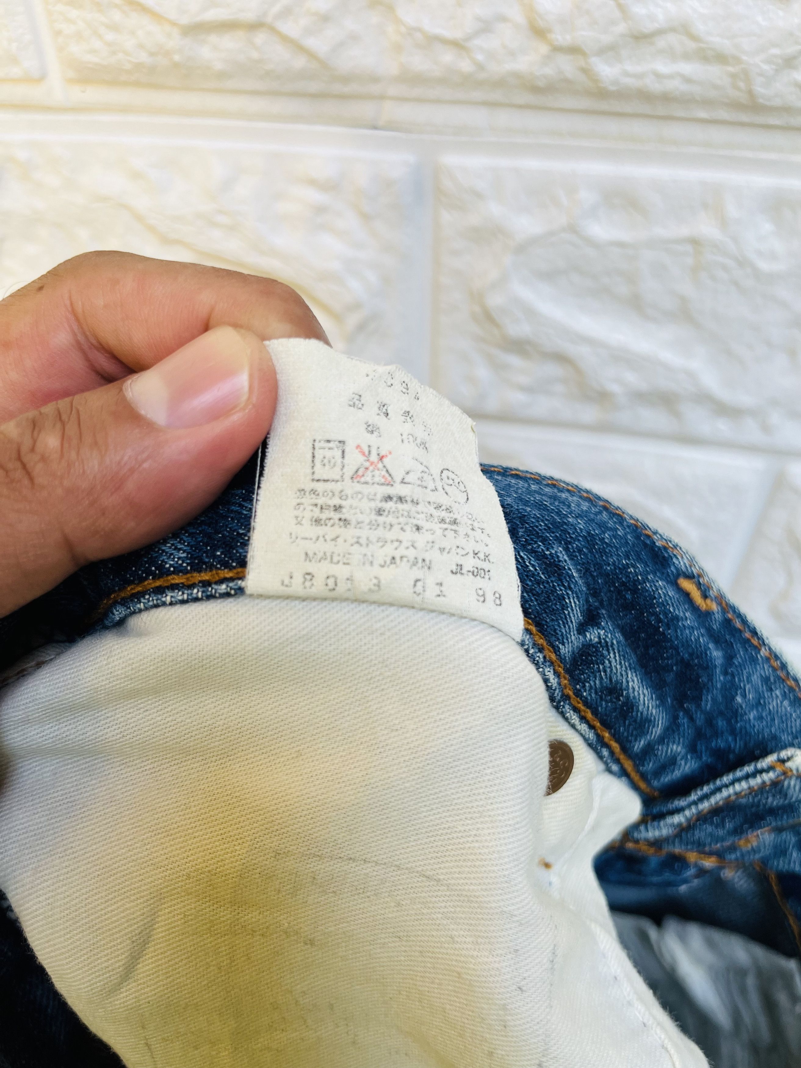 Levi's Vintage Clothing Vintage Levis Big E Japanese Reproduction Fashion Style Size US 31 - 12 Thumbnail
